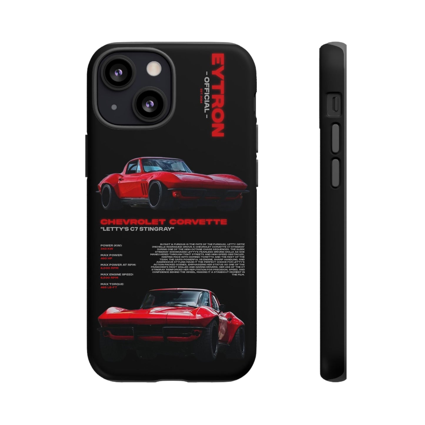 "Letty's C7 Stingray" Sturdy Case