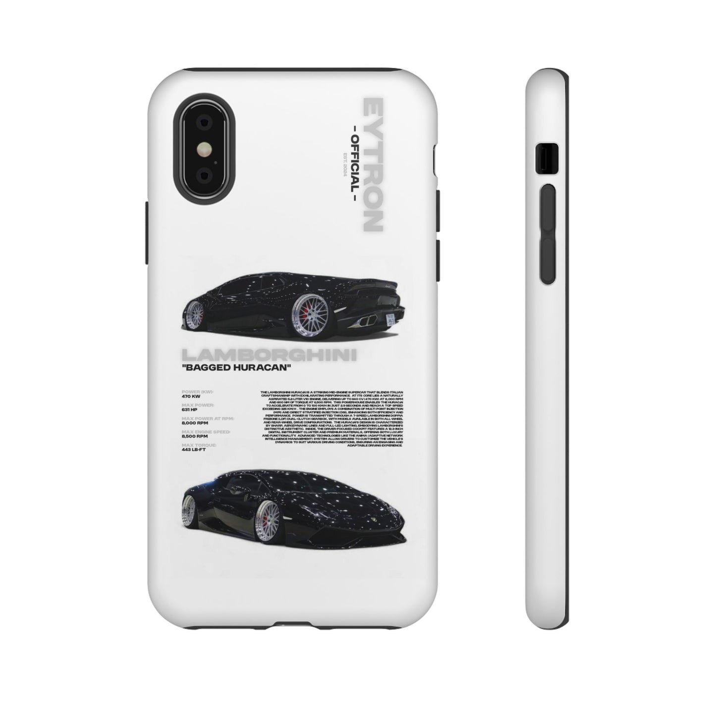 "Bagged Huracán" Sturdy Case