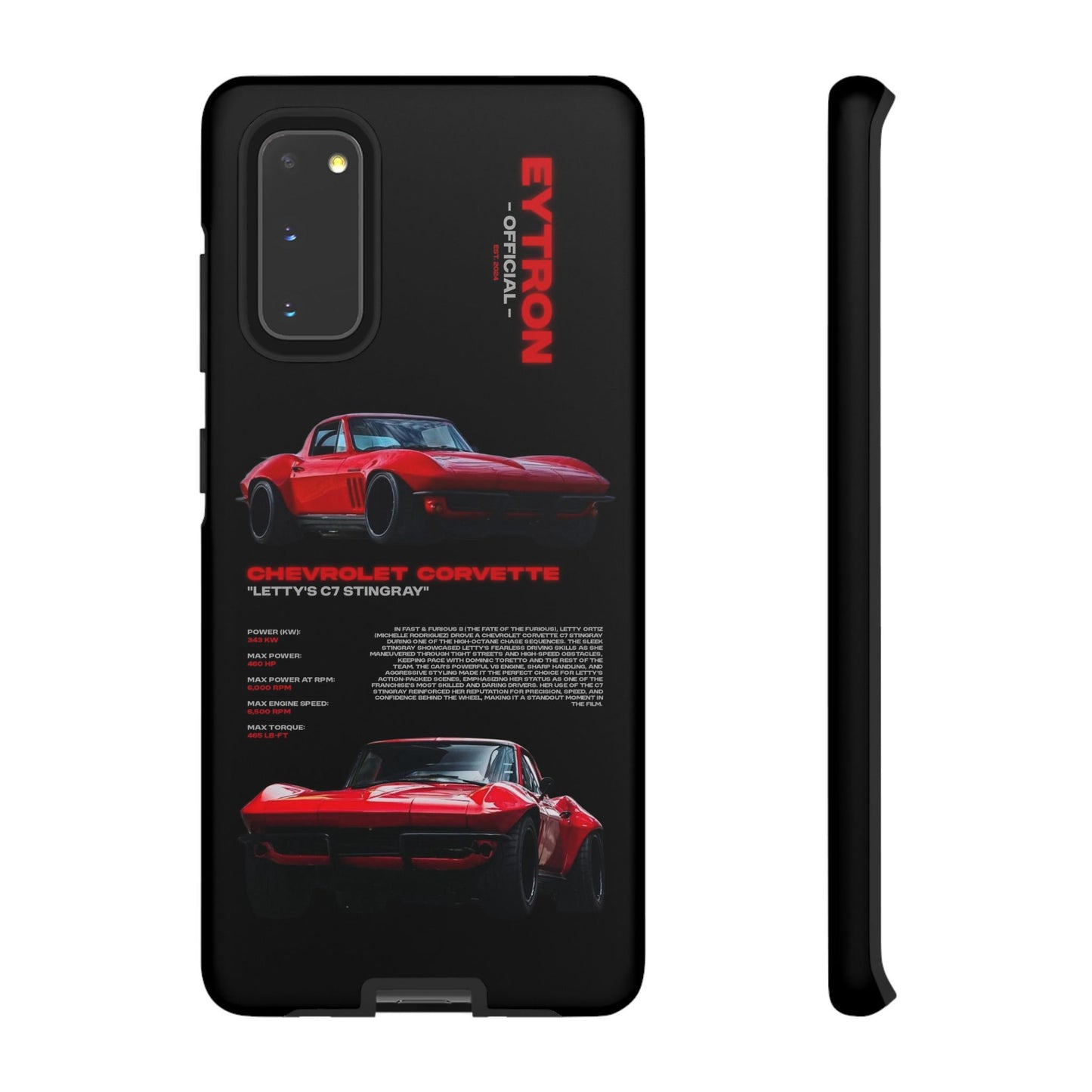 "Letty's C7 Stingray" Sturdy Case