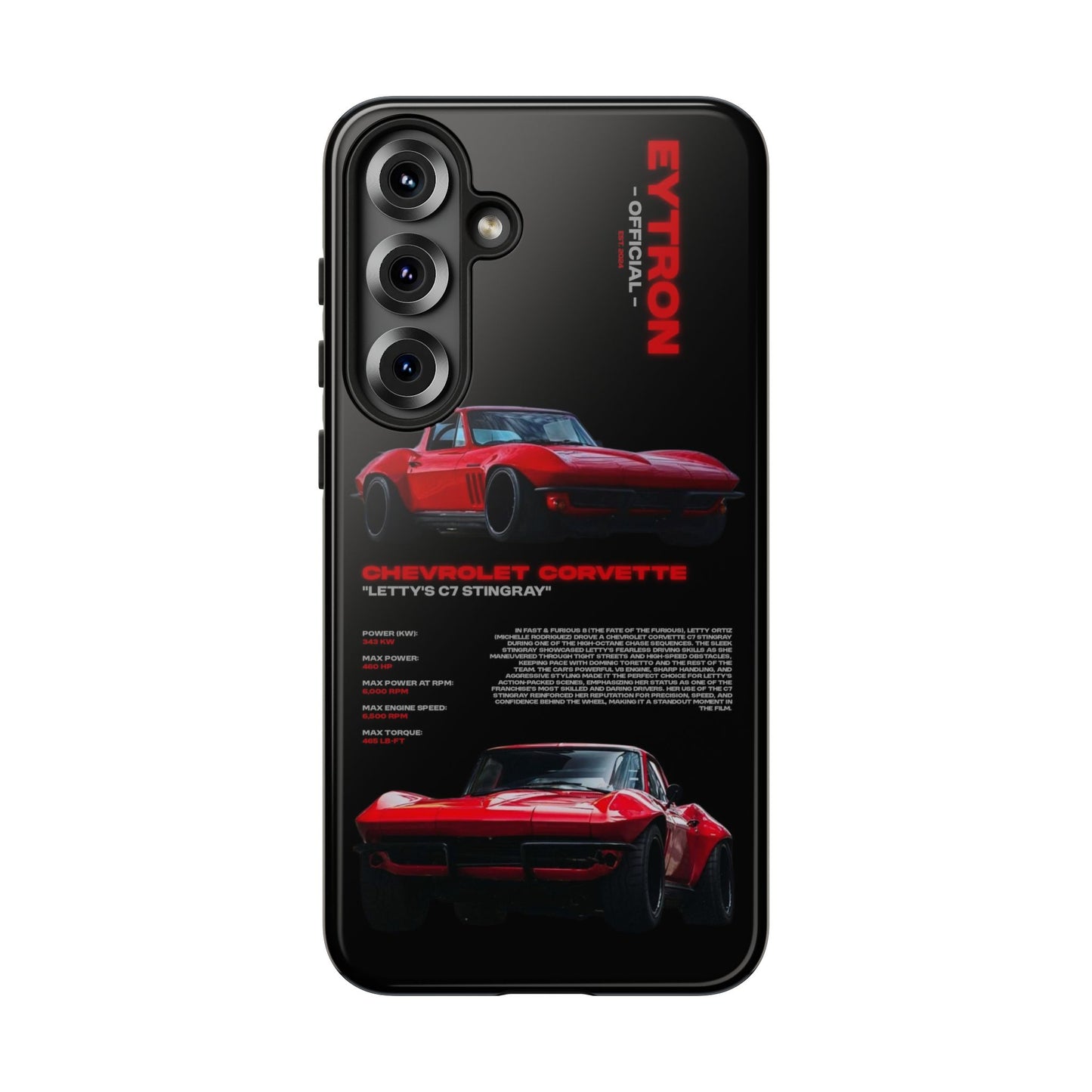 "Letty's C7 Stingray" Sturdy Case