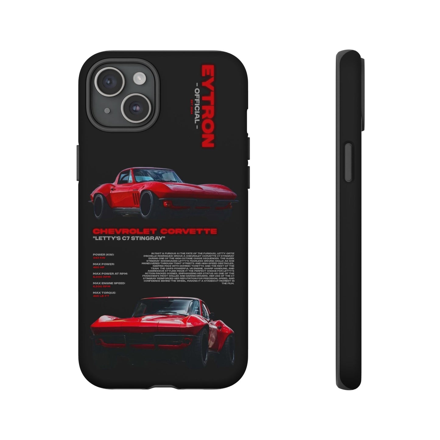 "Letty's C7 Stingray" Sturdy Case