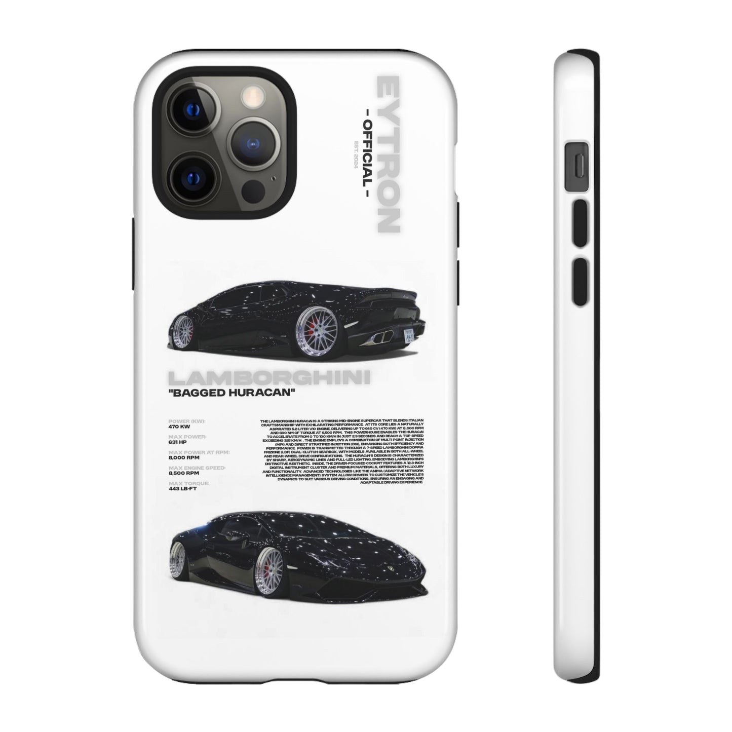 "Bagged Huracán" Sturdy Case
