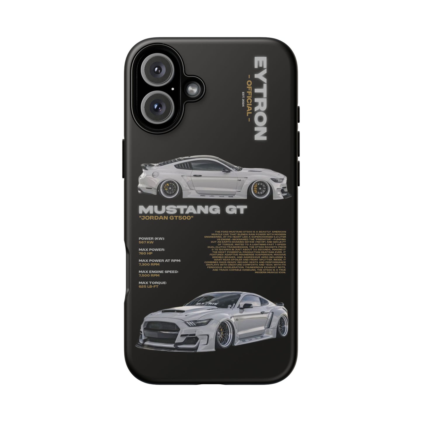 "Jordan GT500" Sturdy Case