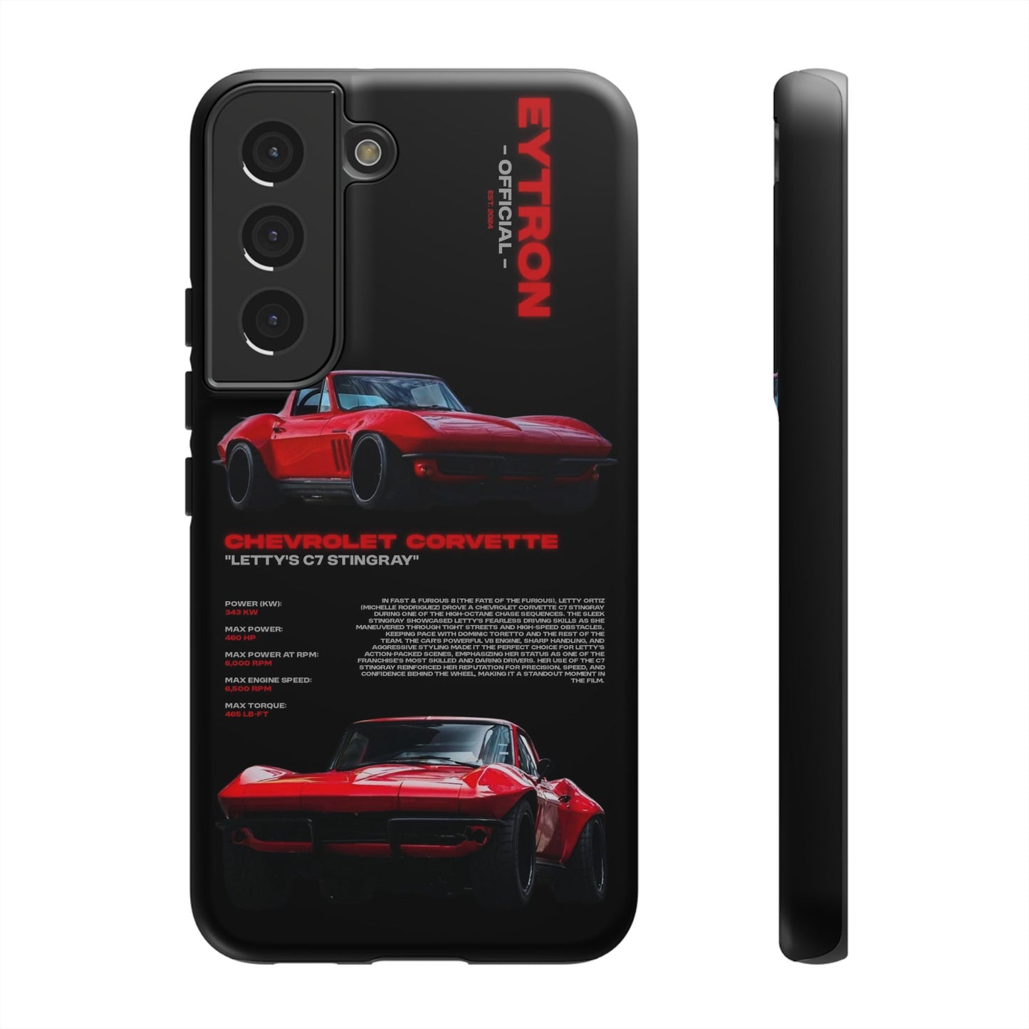 "Letty's C7 Stingray" Sturdy Case