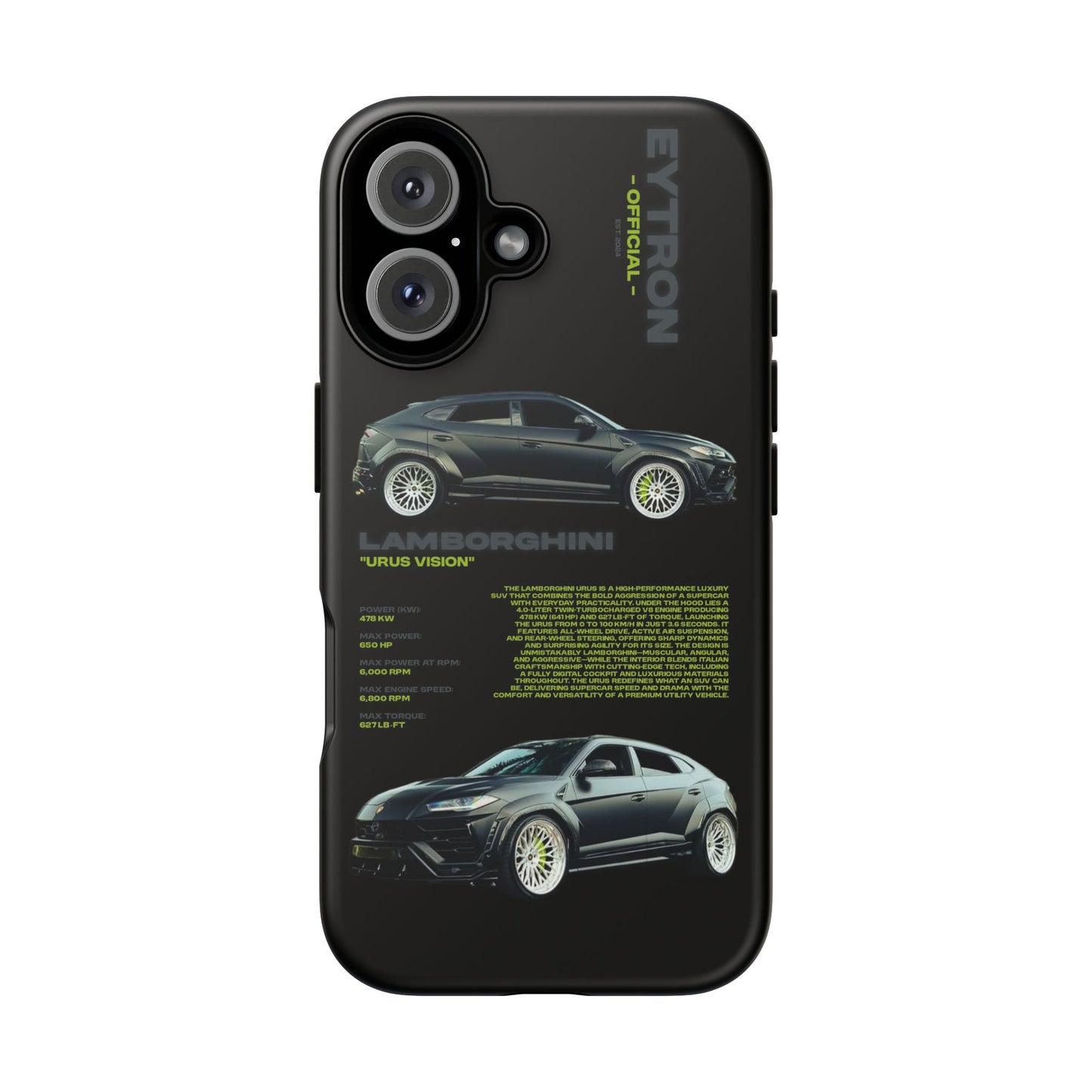 "Urus Vision" Sturdy Case