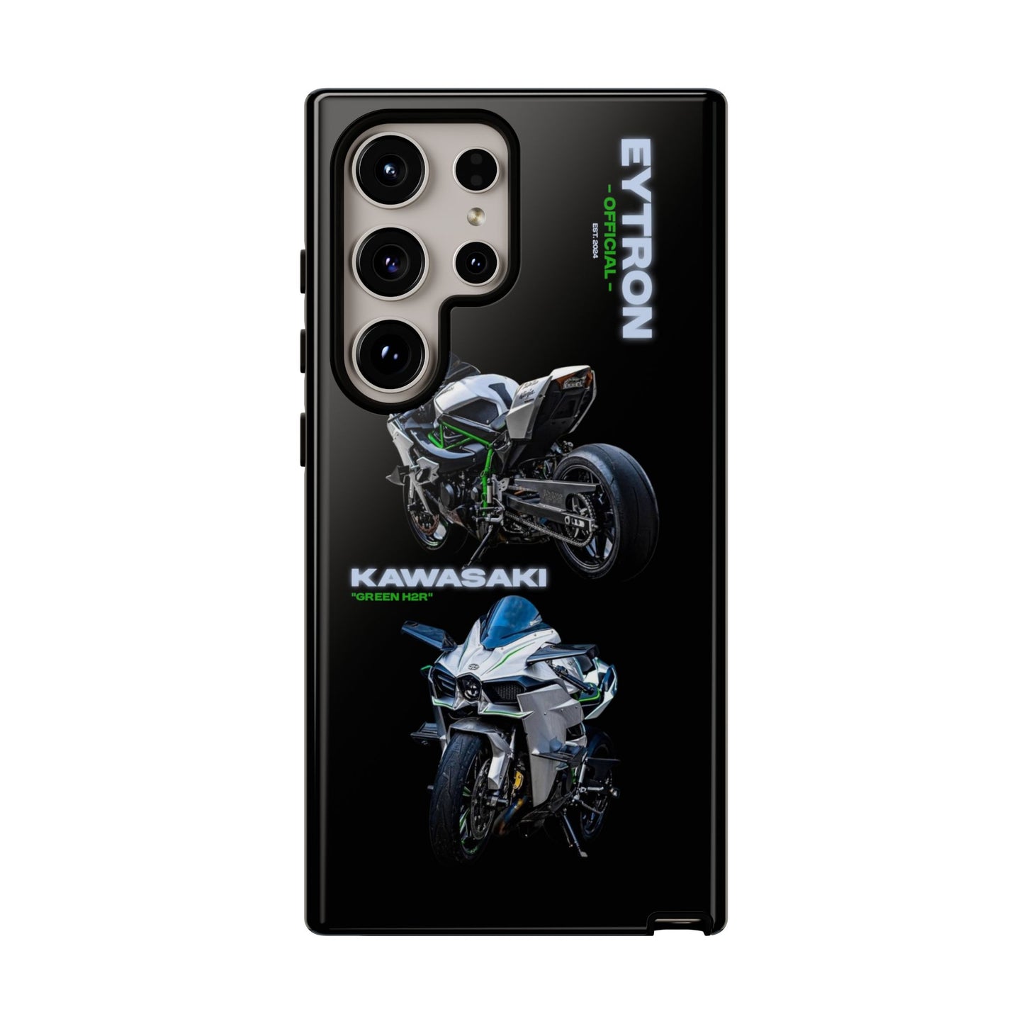 "Green H2R" Moto Case