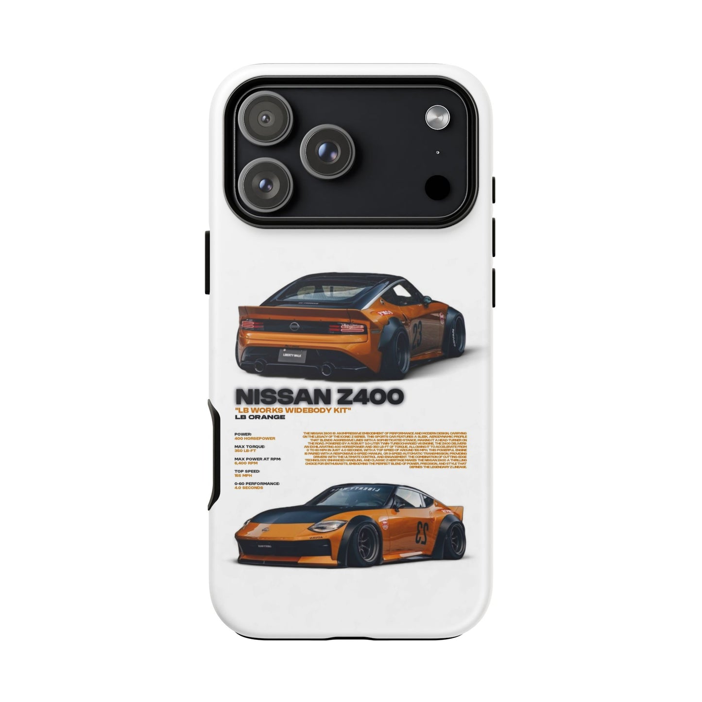 "LB Orange" Sturdy Case