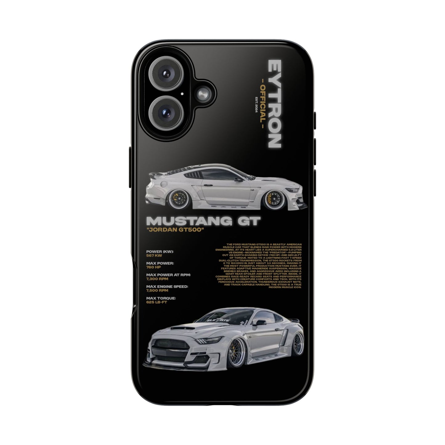 "Jordan GT500" Sturdy Case