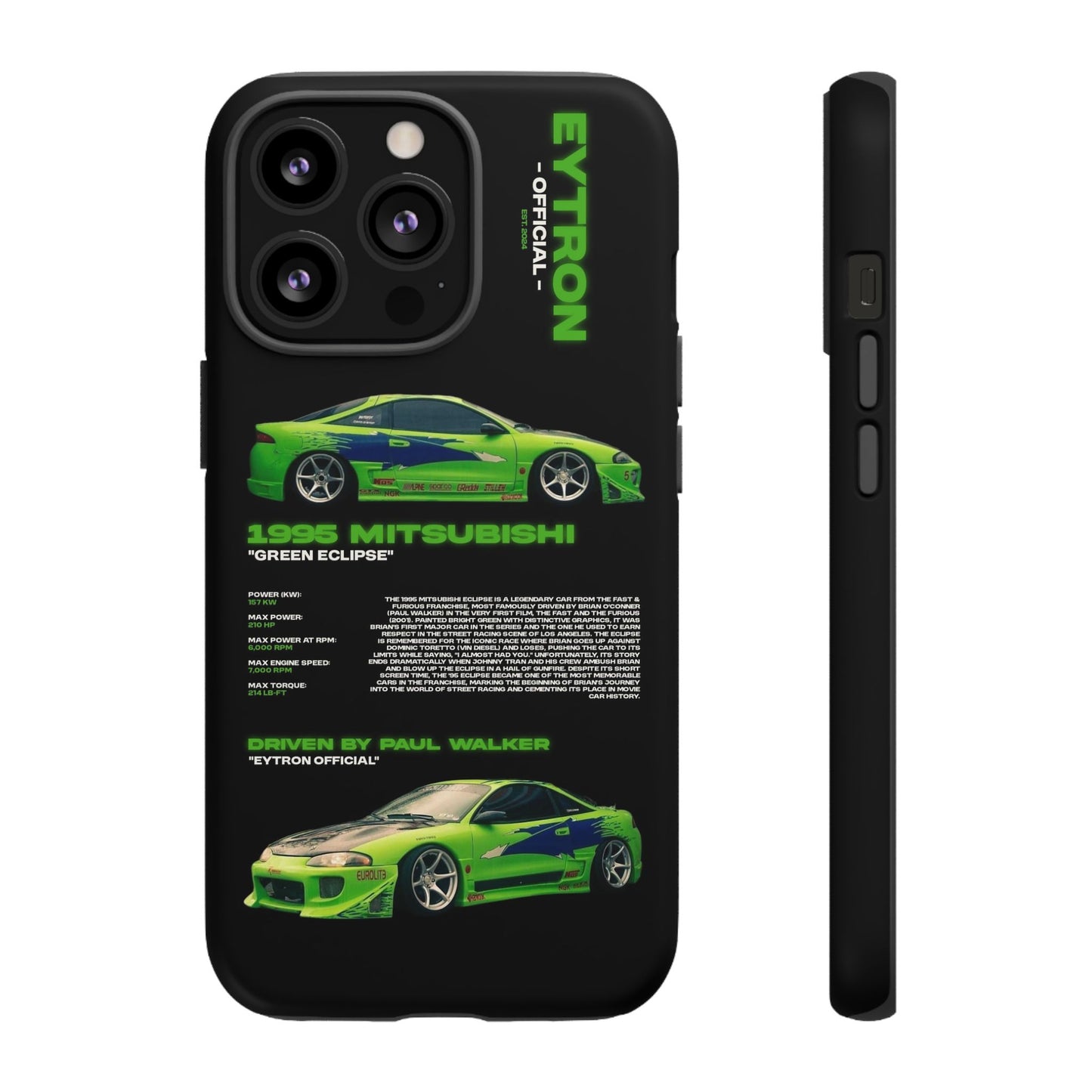 "Green Eclipse" Sturdy Case