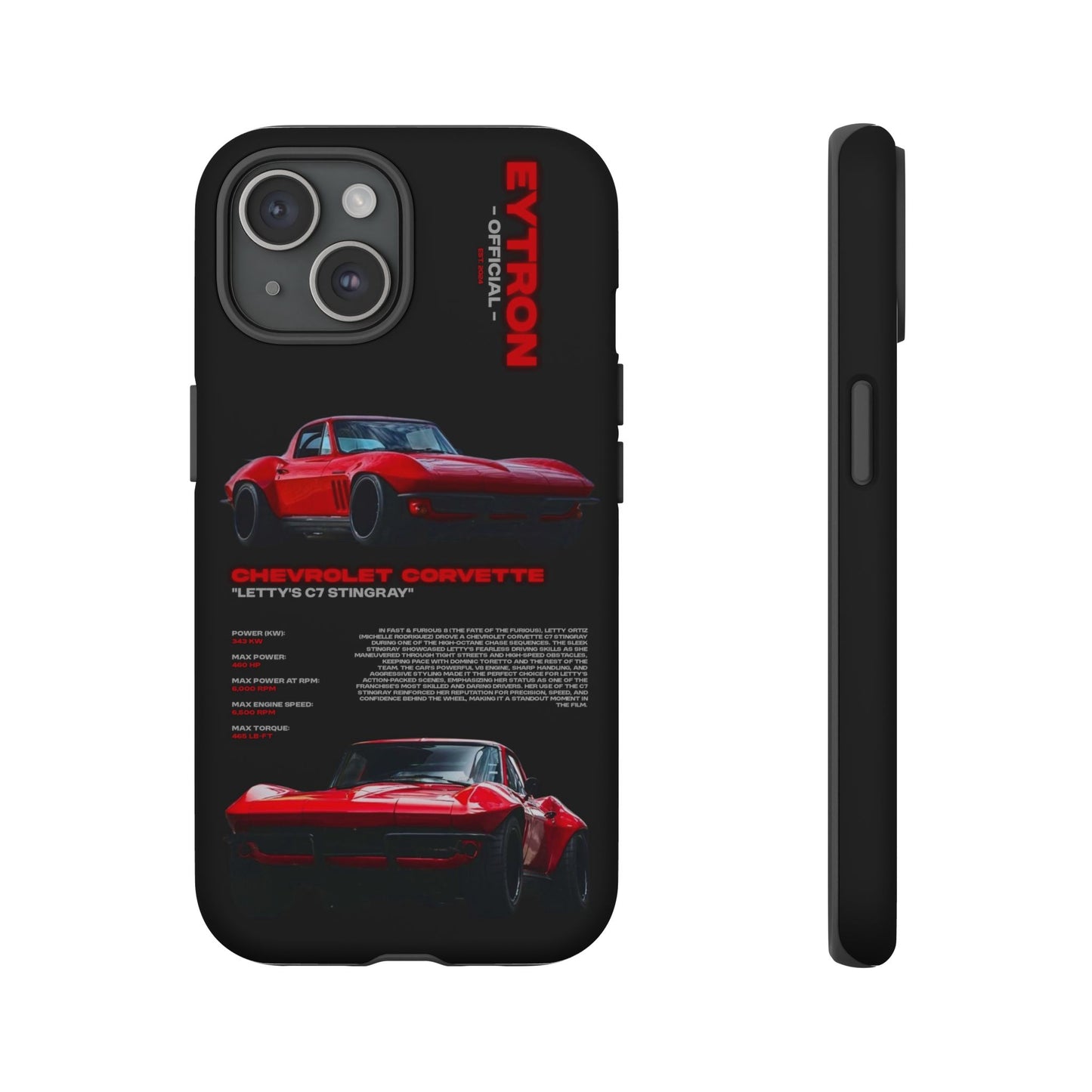 "Letty's C7 Stingray" Sturdy Case