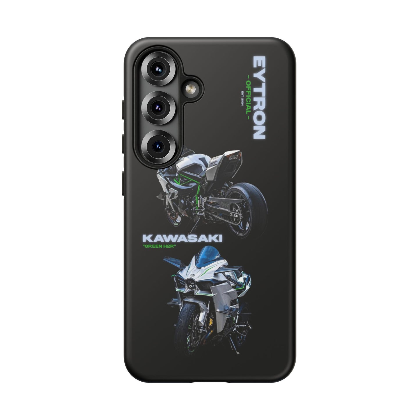 "Green H2R" Moto Case