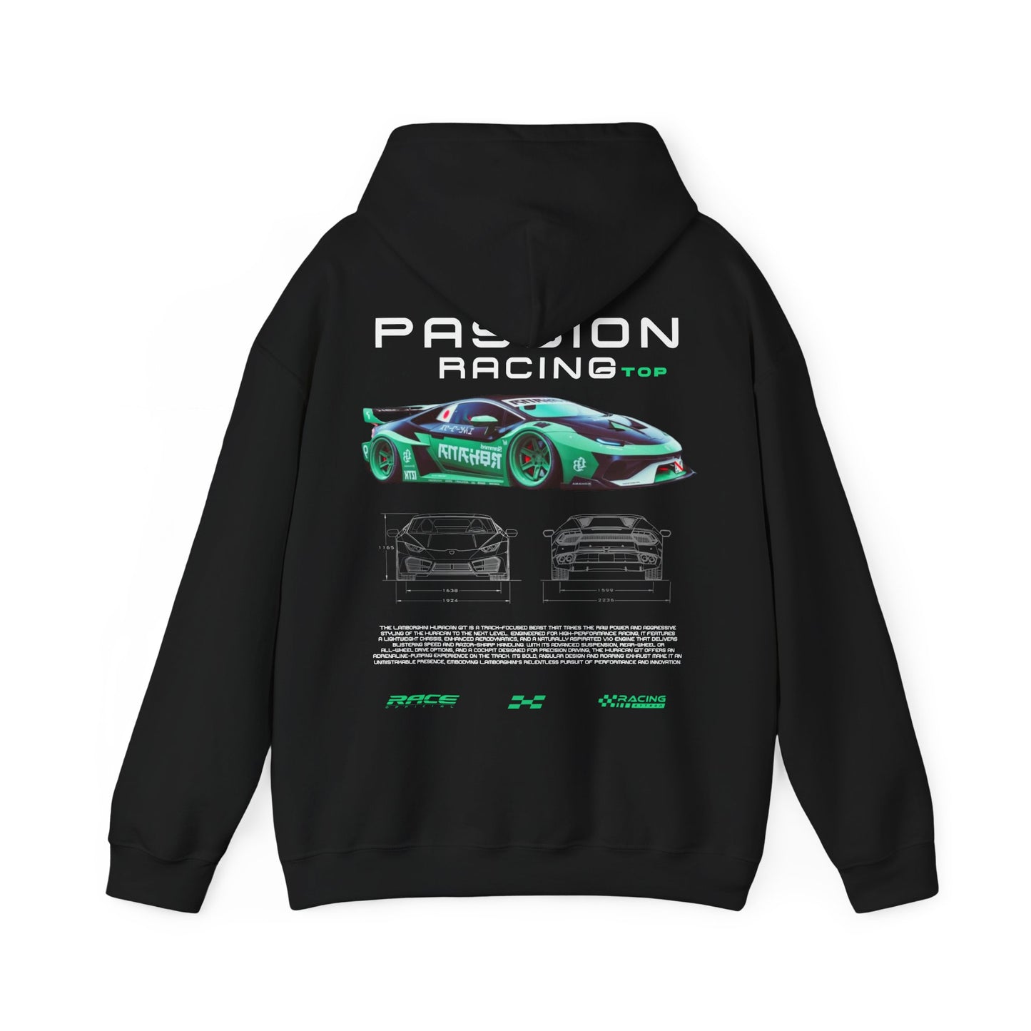 "Huracán GT" Premium Hoodie