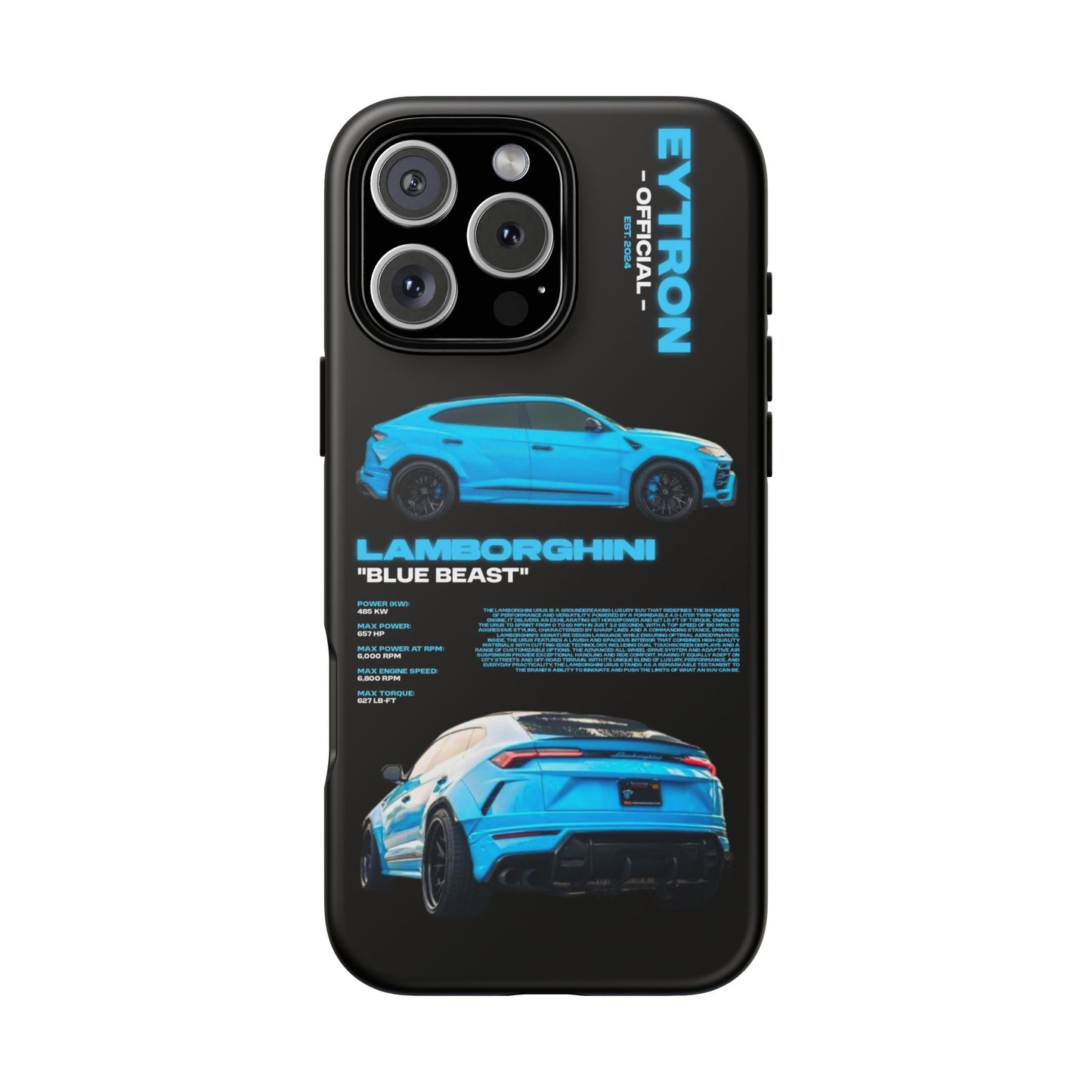 "Blue Beast" Sturdy Case