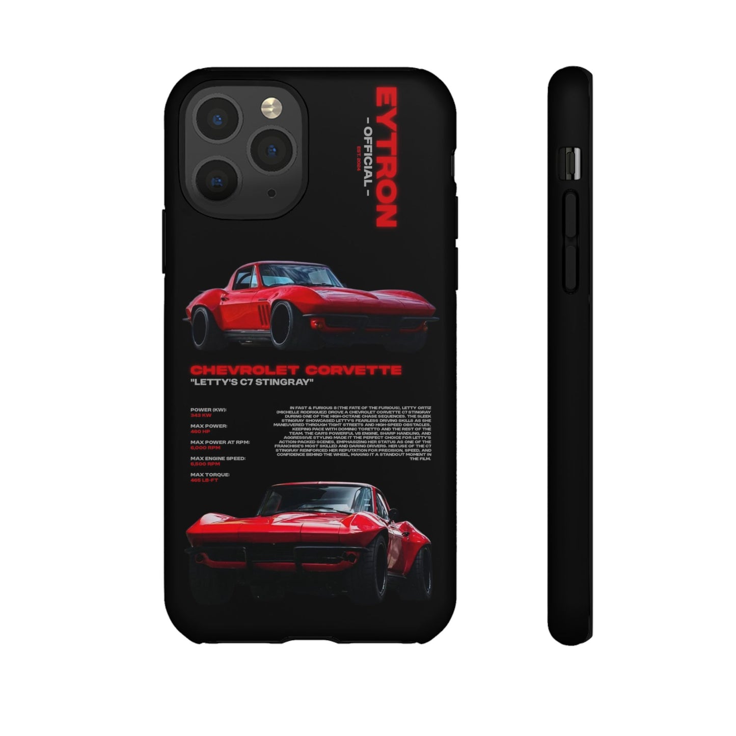 "Letty's C7 Stingray" Sturdy Case