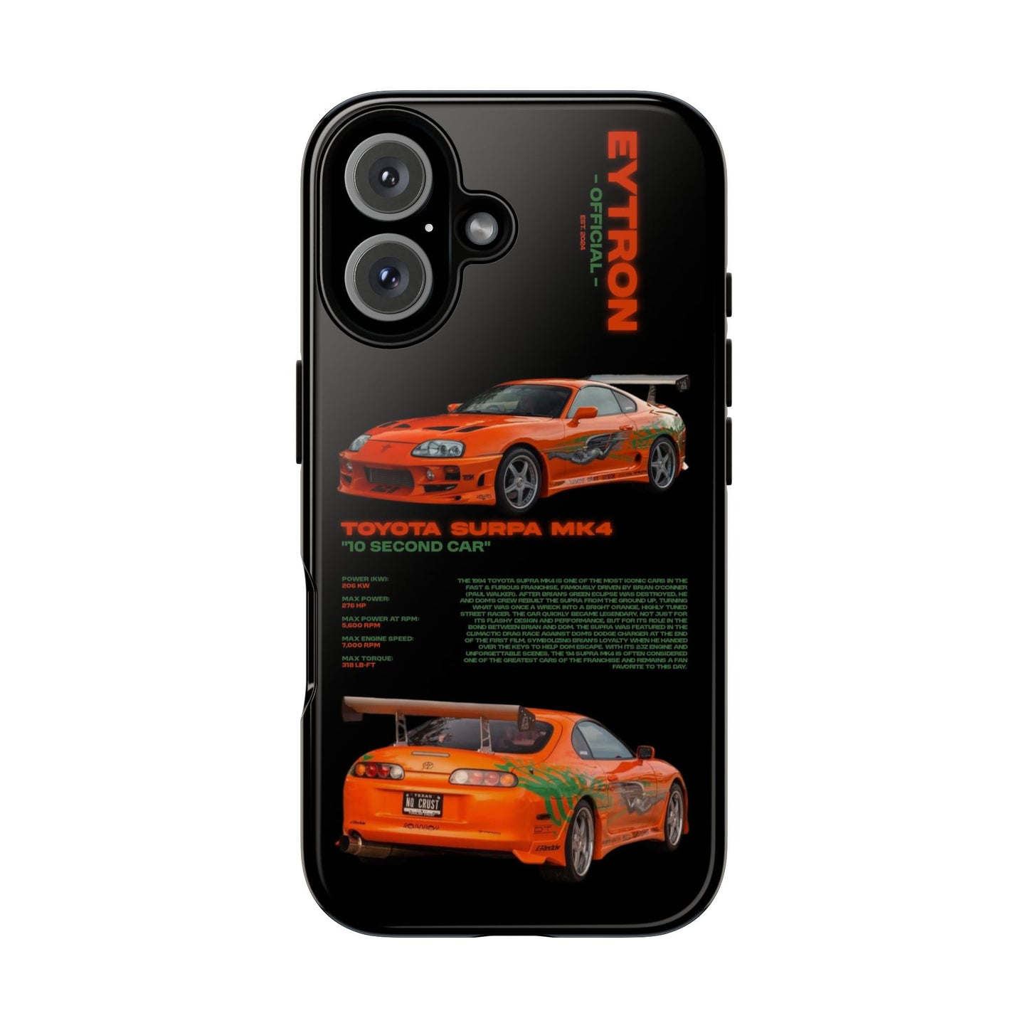 "10 Second Car" Sturdy Case