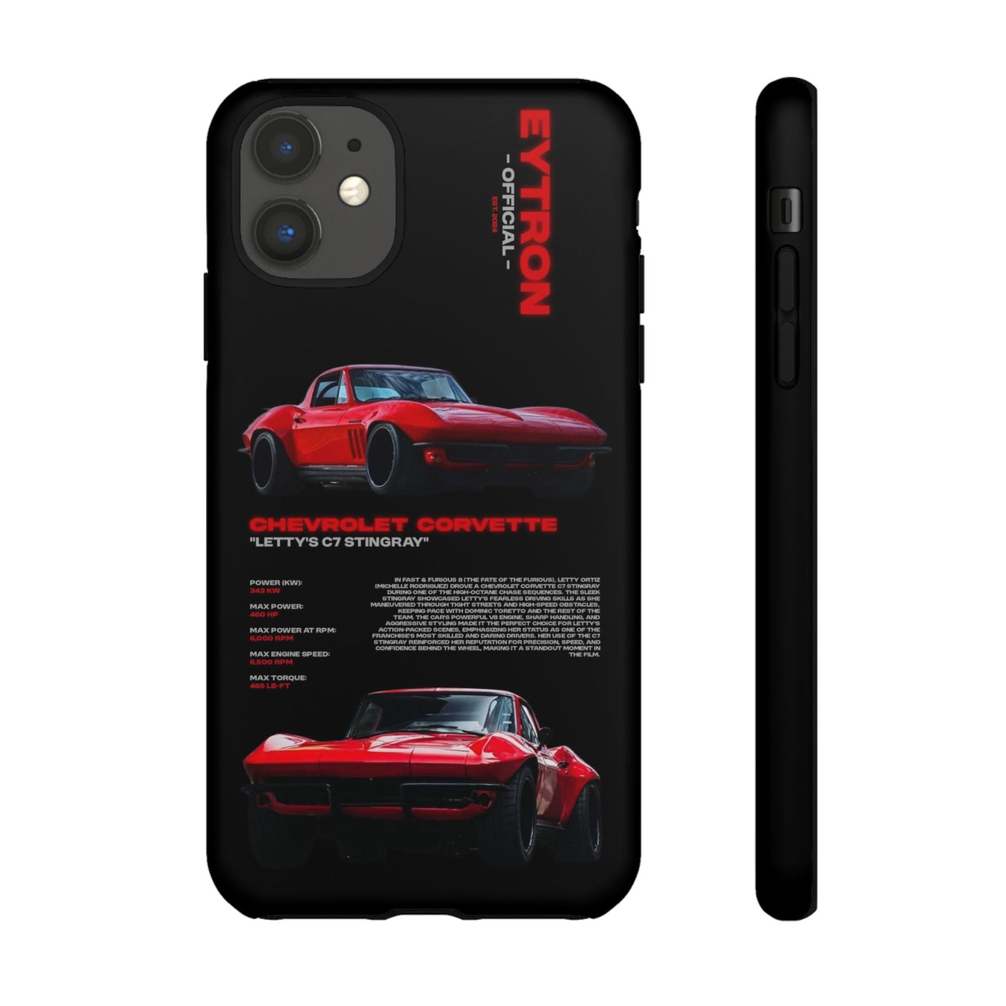 "Letty's C7 Stingray" Sturdy Case