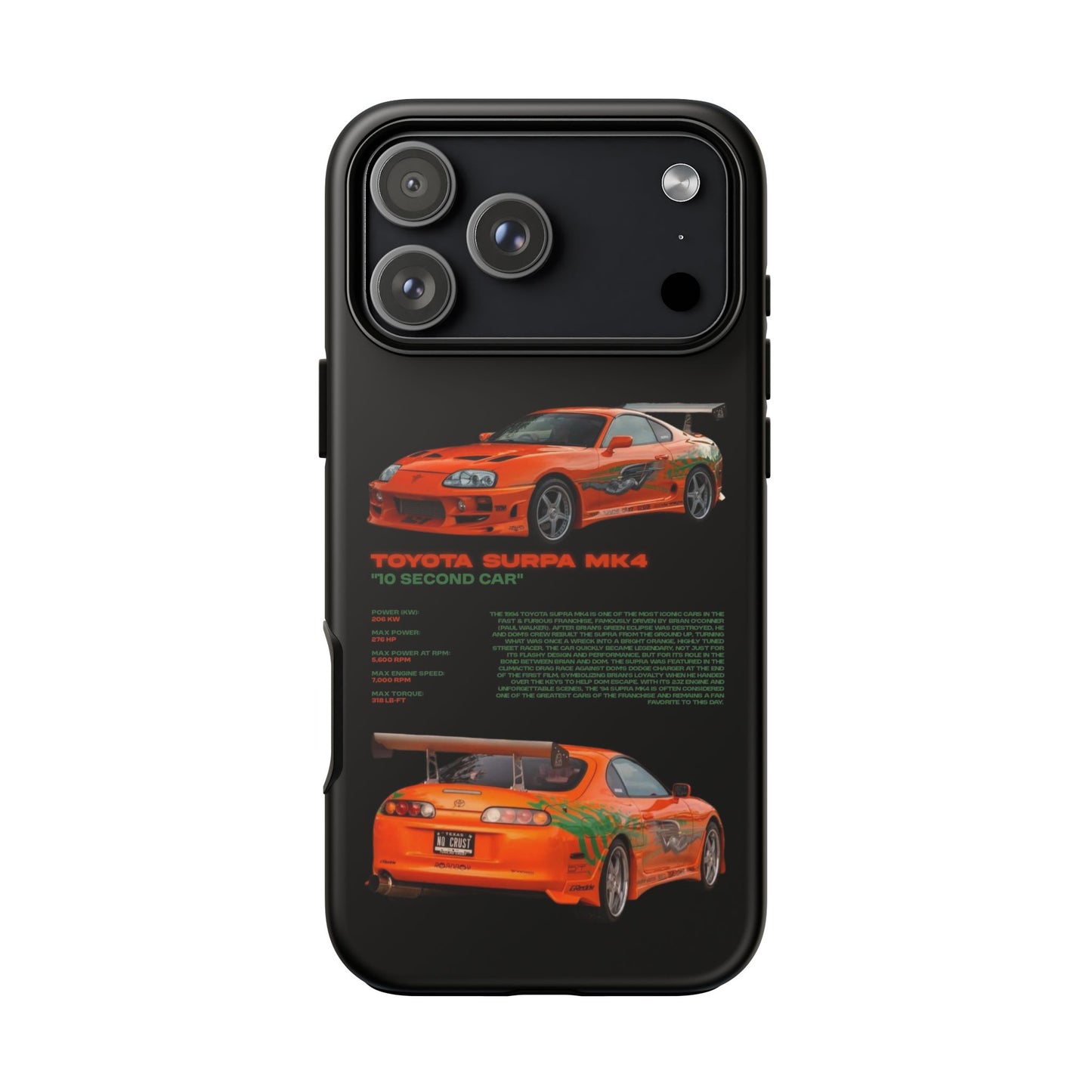 "10 Second Car" Sturdy Case