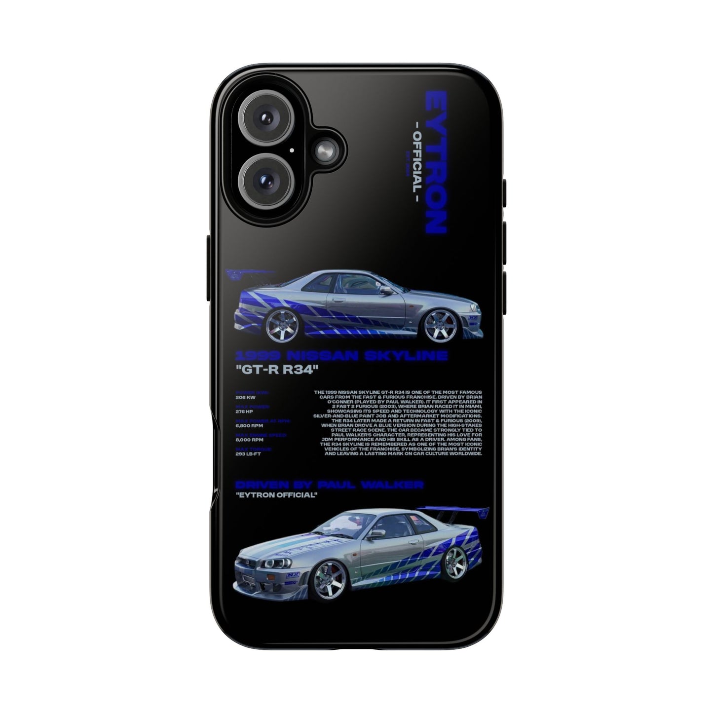 "GT-R R34" Sturdy Case