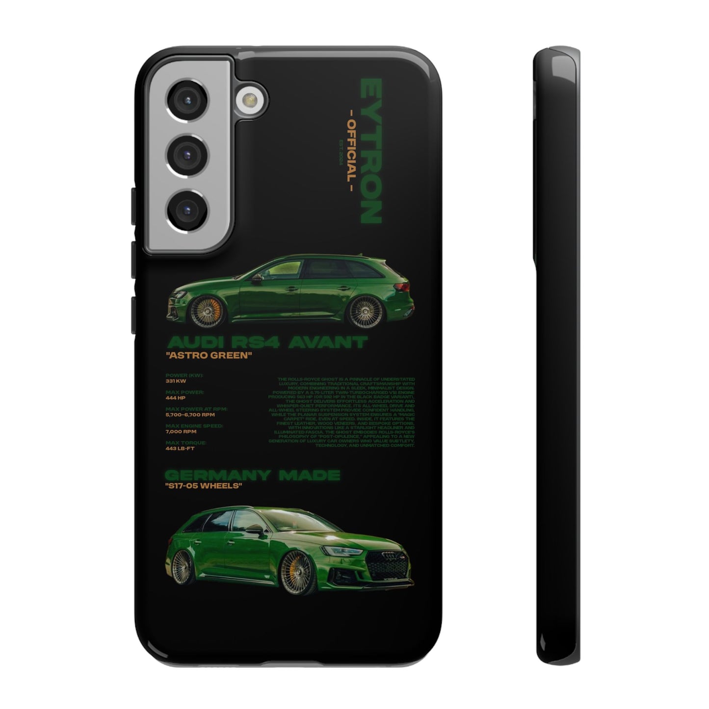 "Astro Green" Sturdy Case