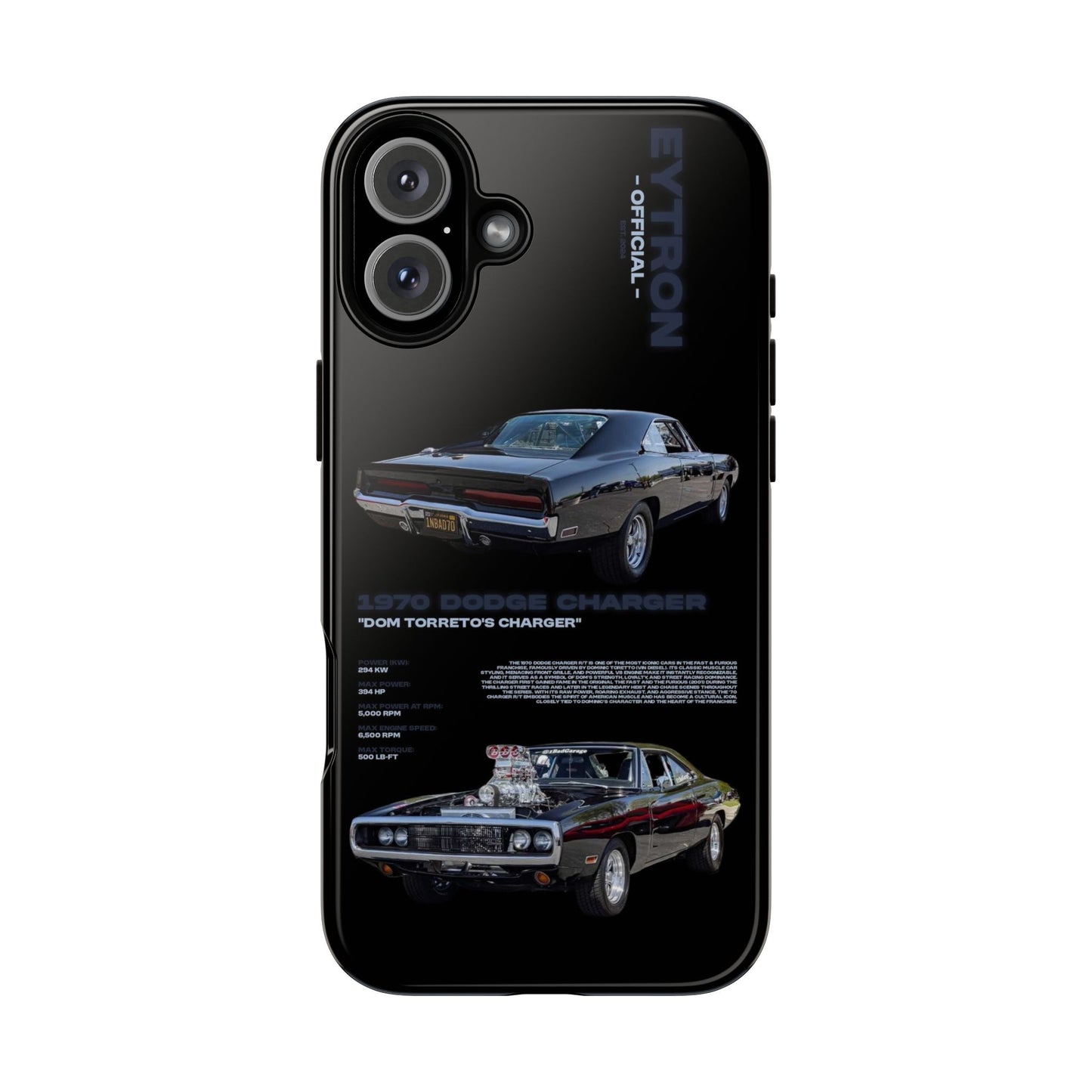 "Dom's Charger" Sturdy Case