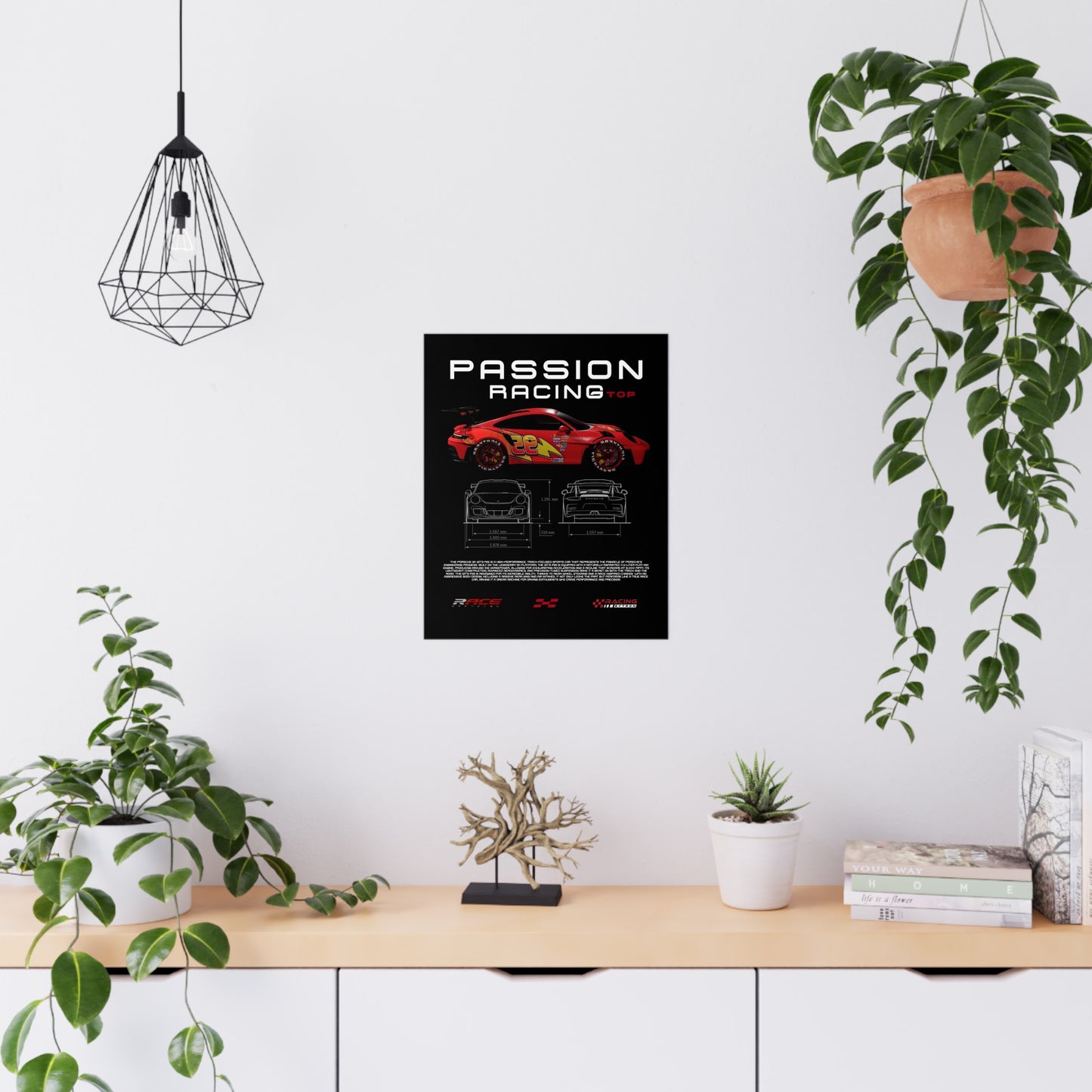 "95 - 911 GT3" Matte Poster