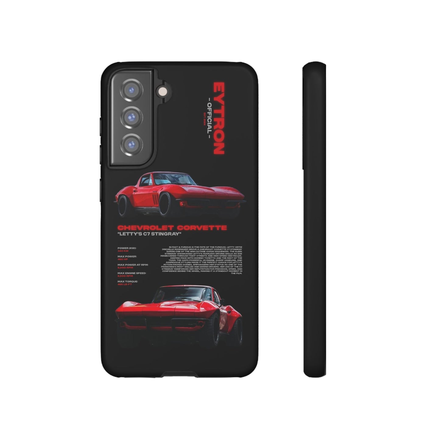 "Letty's C7 Stingray" Sturdy Case