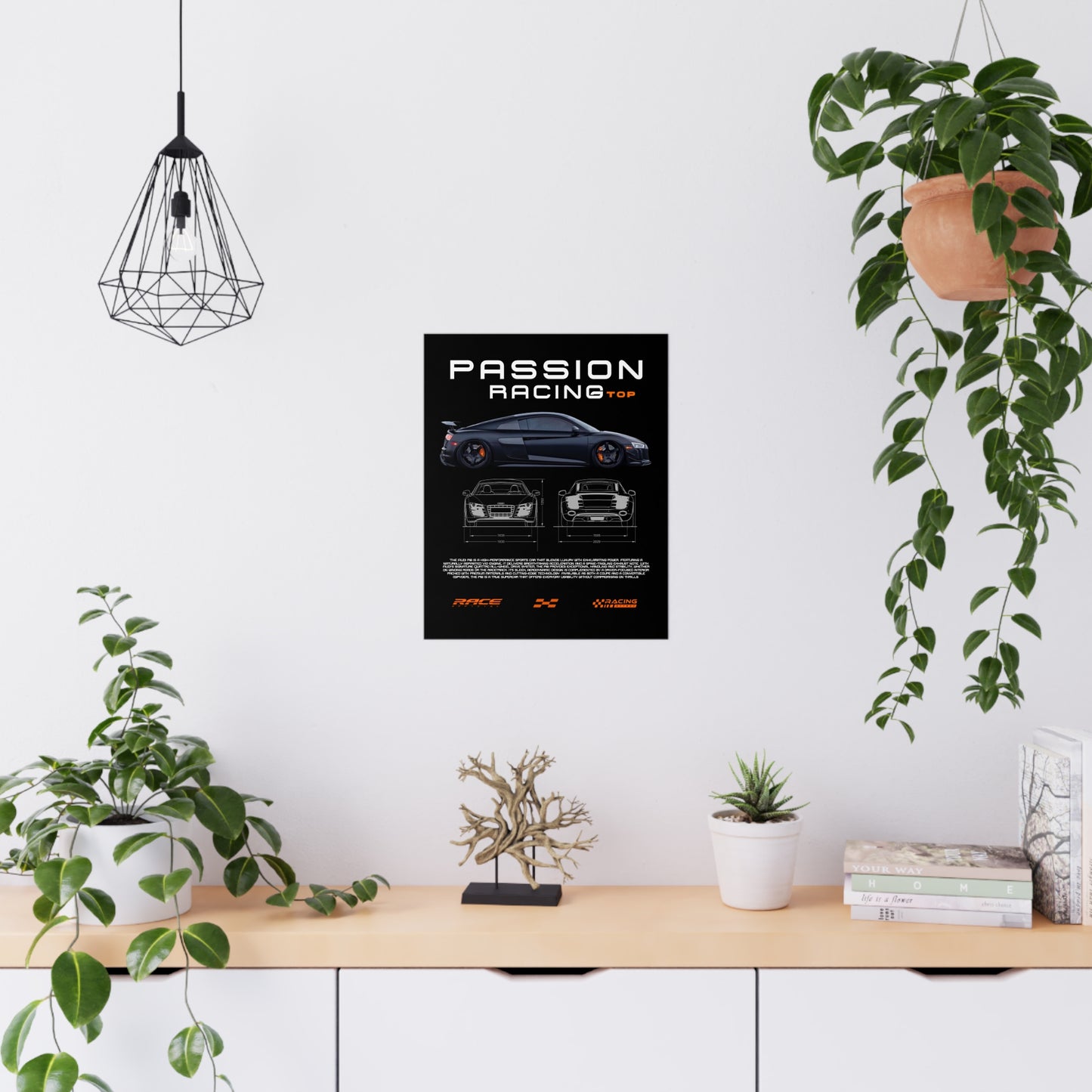 "Audi R8" Matte Poster