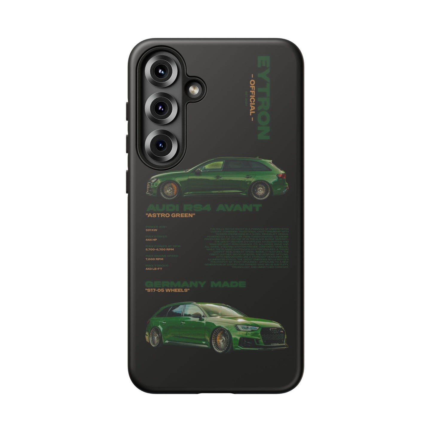"Astro Green" Sturdy Case