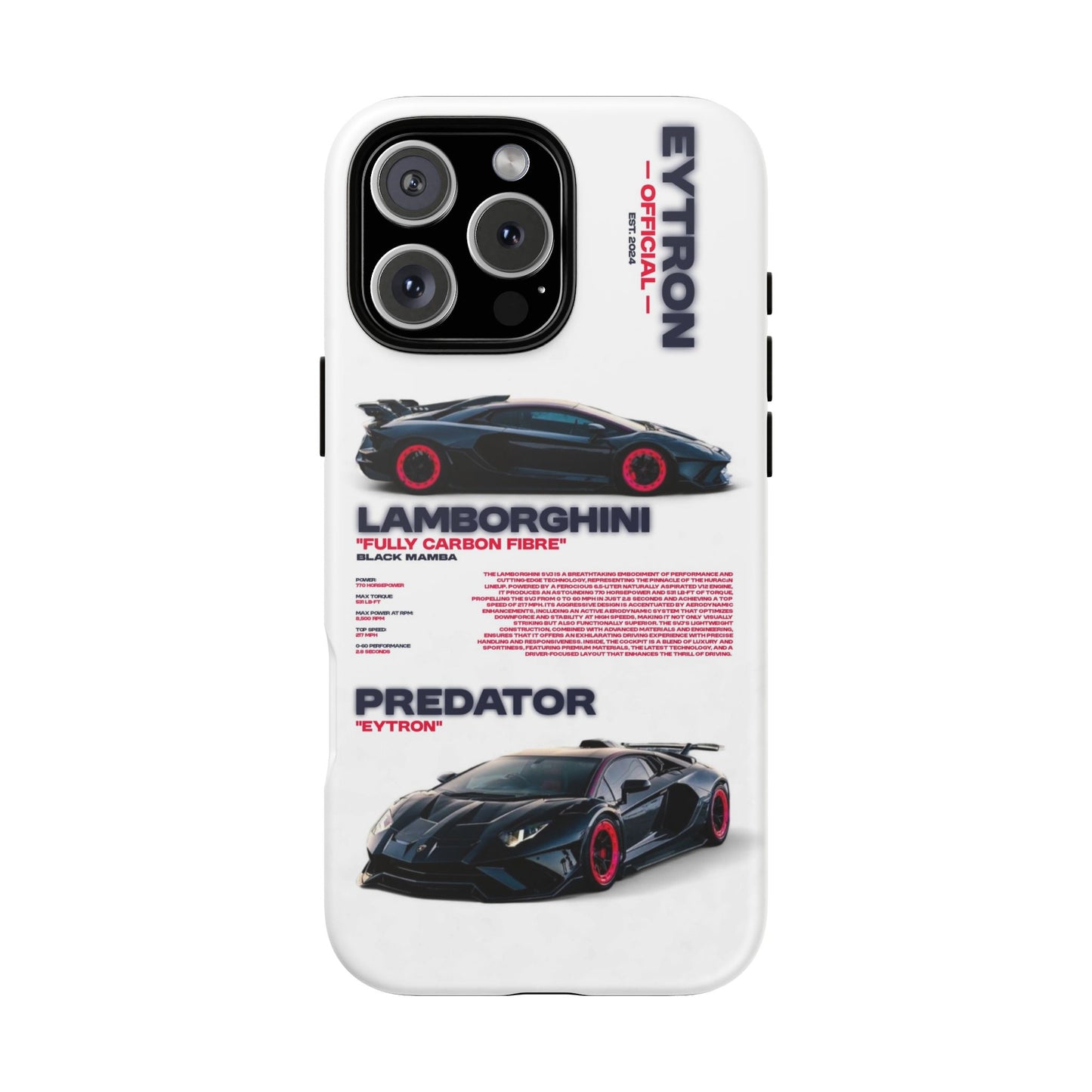 "Black Mamba" Sturdy Case
