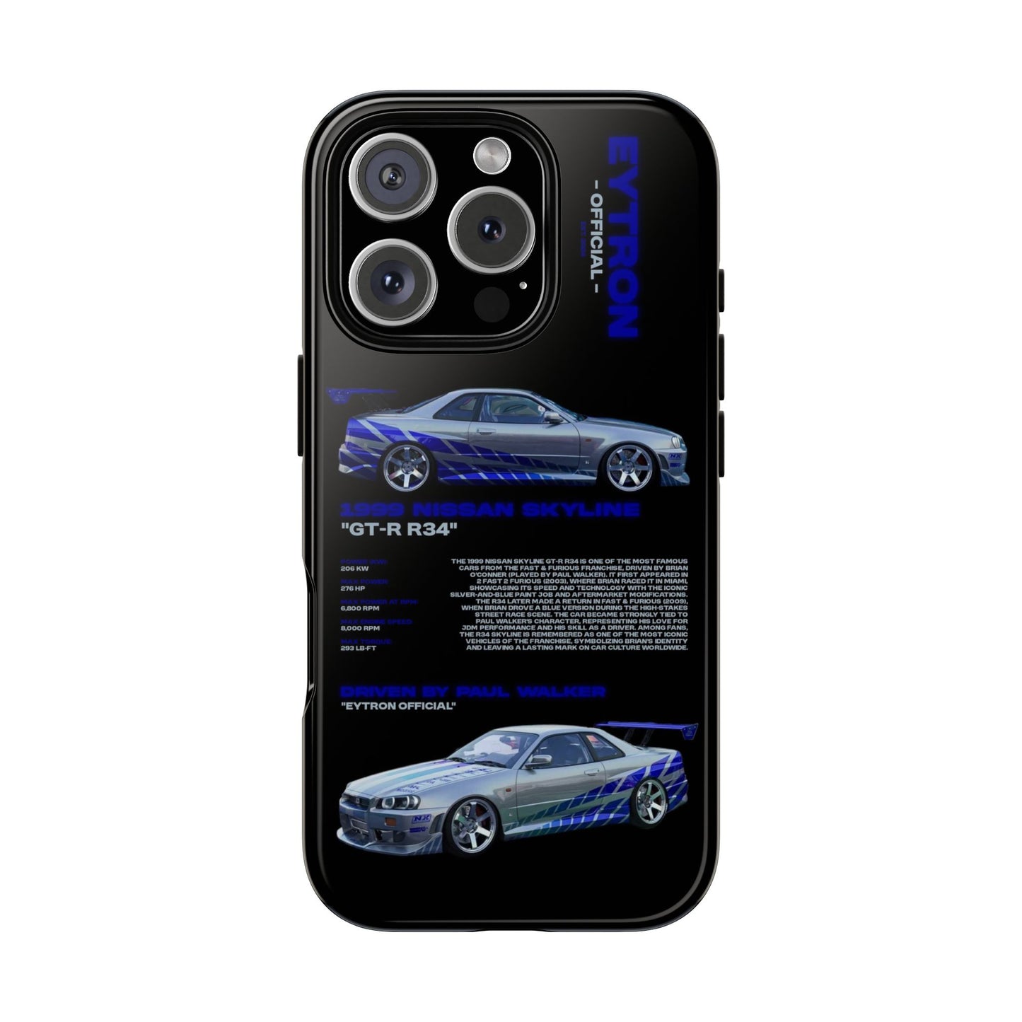 "GT-R R34" Sturdy Case