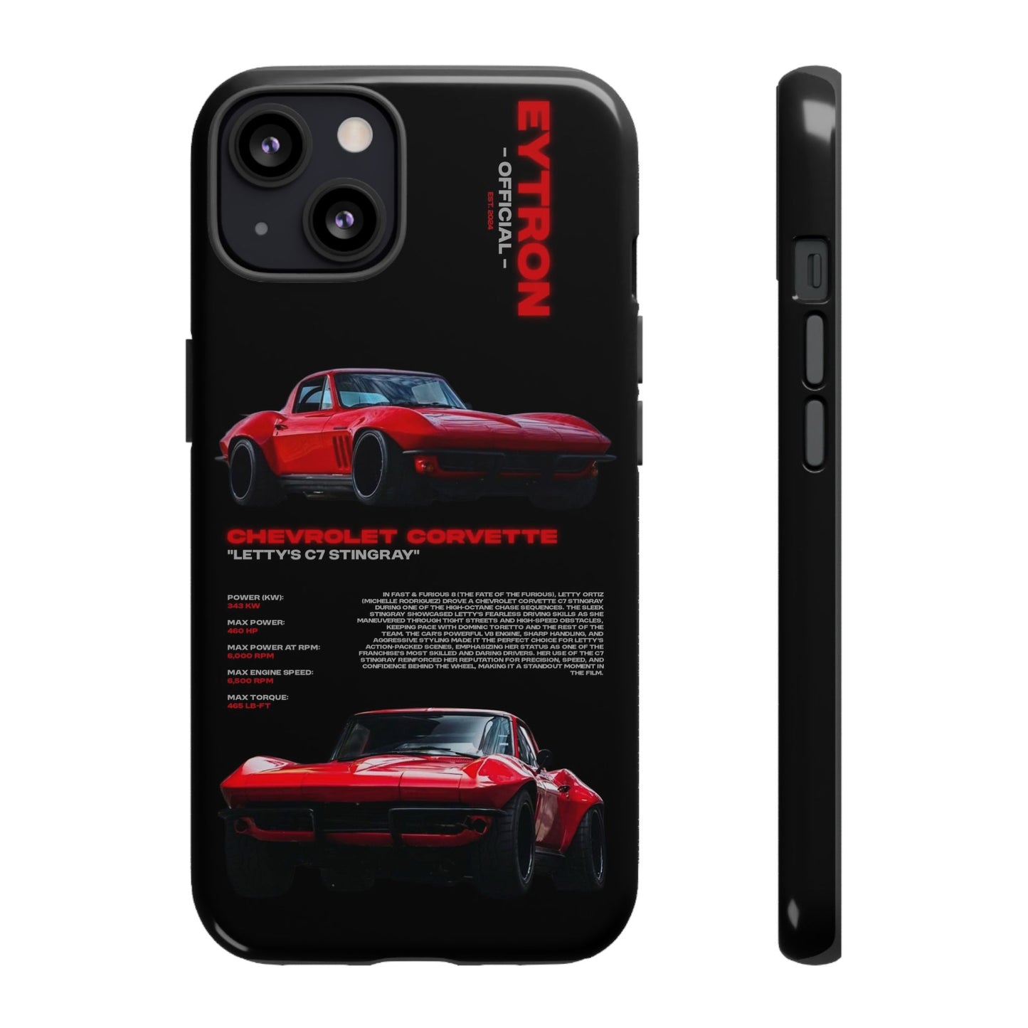 "Letty's C7 Stingray" Sturdy Case