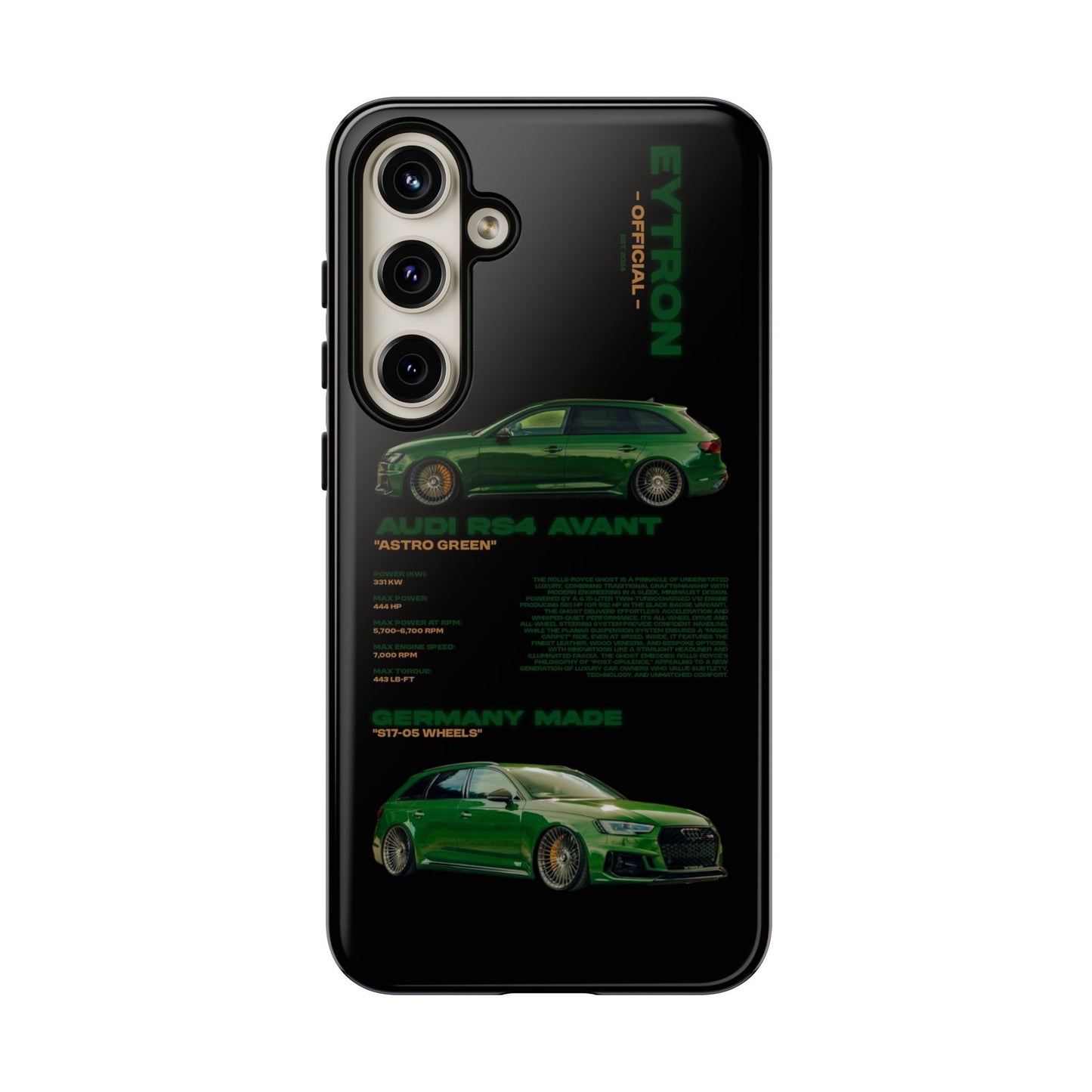 "Astro Green" Sturdy Case