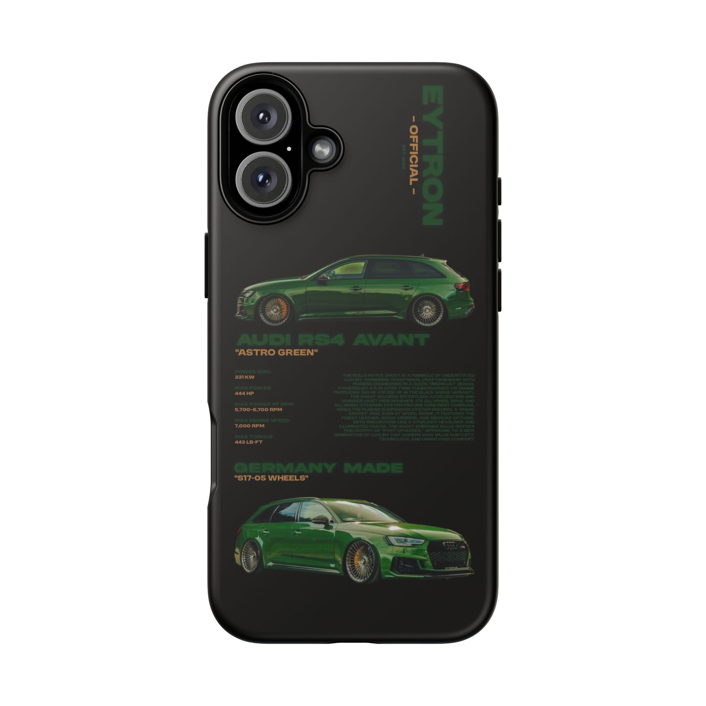 "Astro Green" Sturdy Case