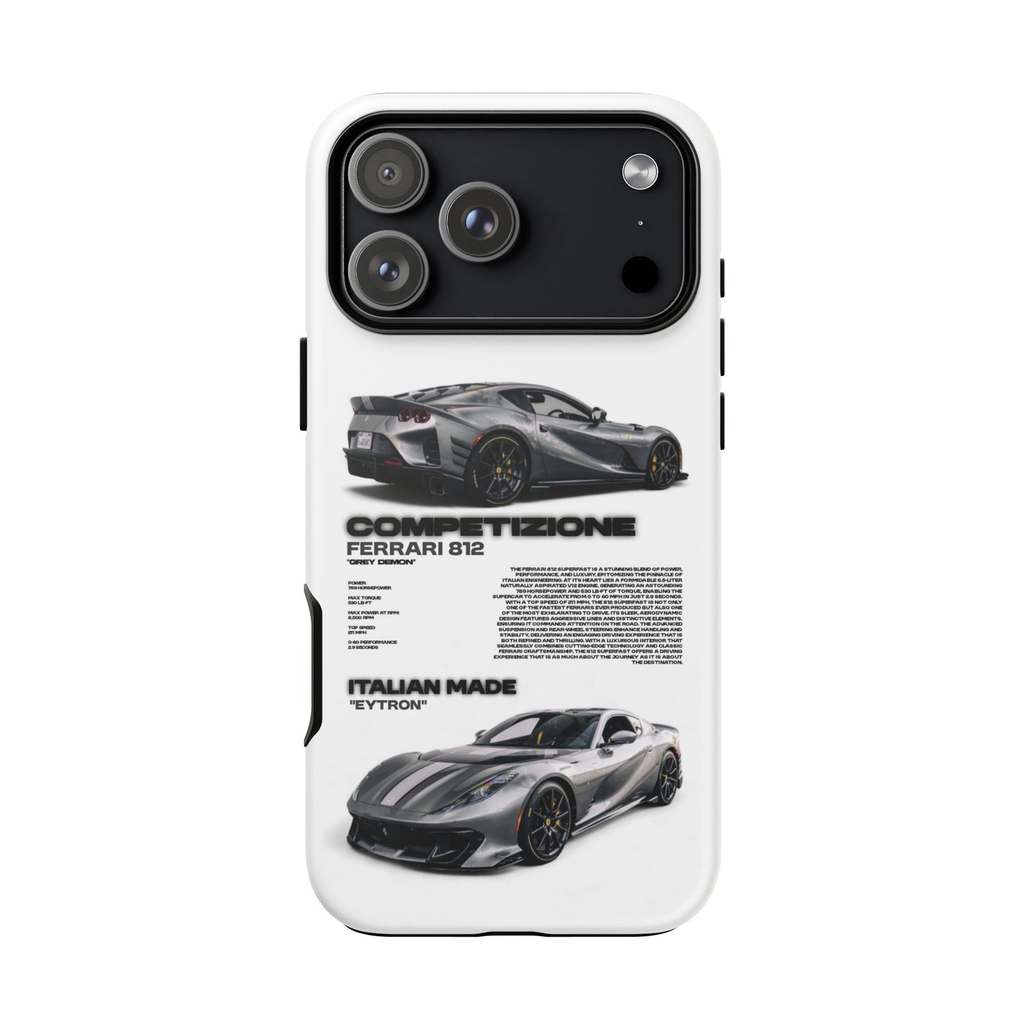 "Grey Demon" Sturdy Case
