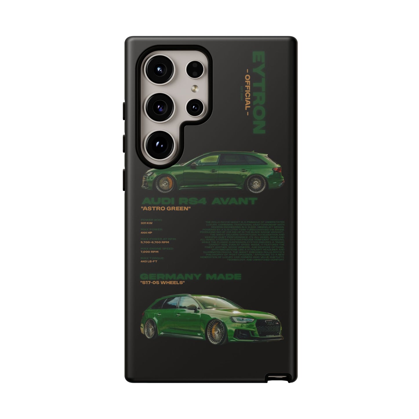 "Astro Green" Sturdy Case