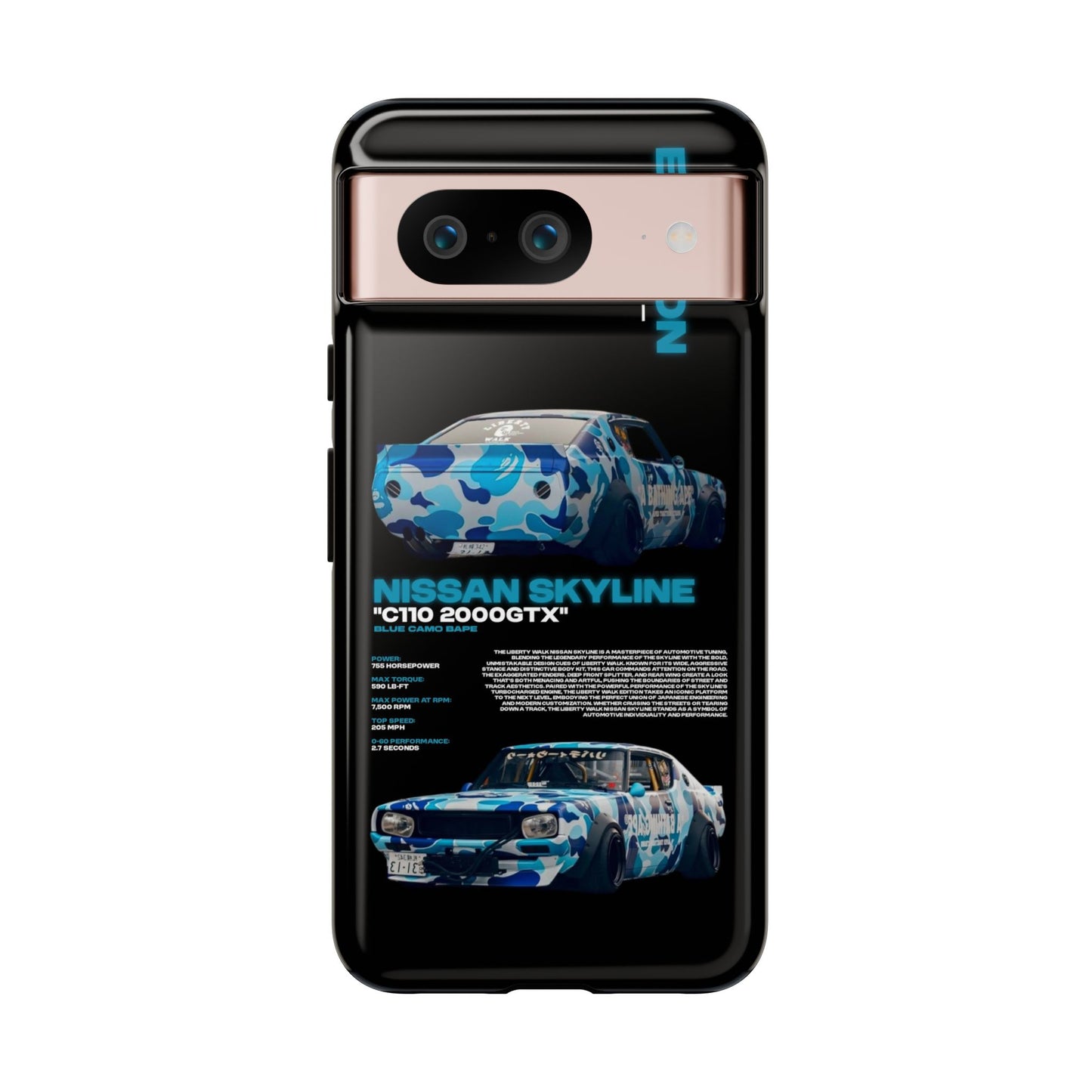 "Blue Camo Bape" Sturdy Case