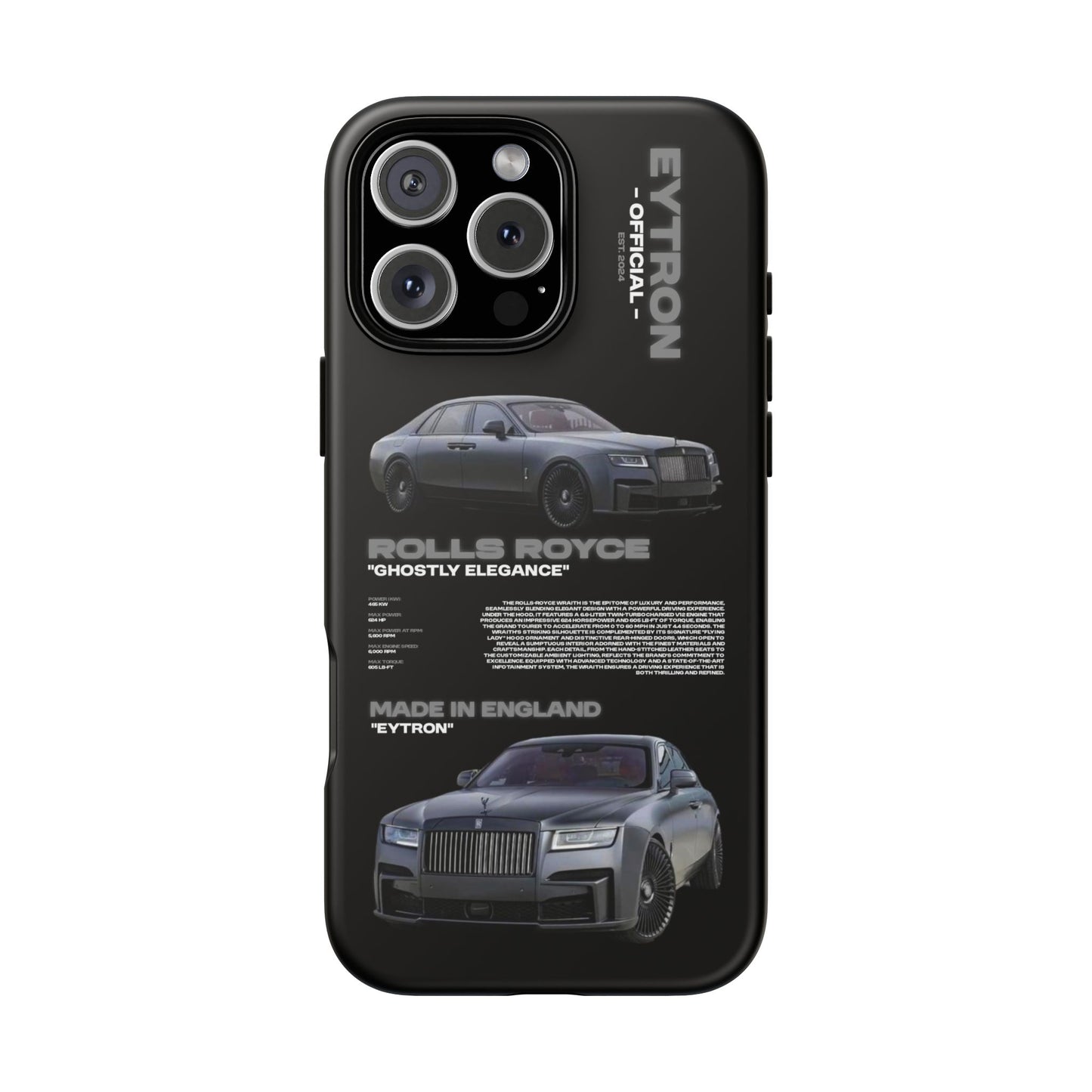 "Ghostly Elegance" Sturdy Case