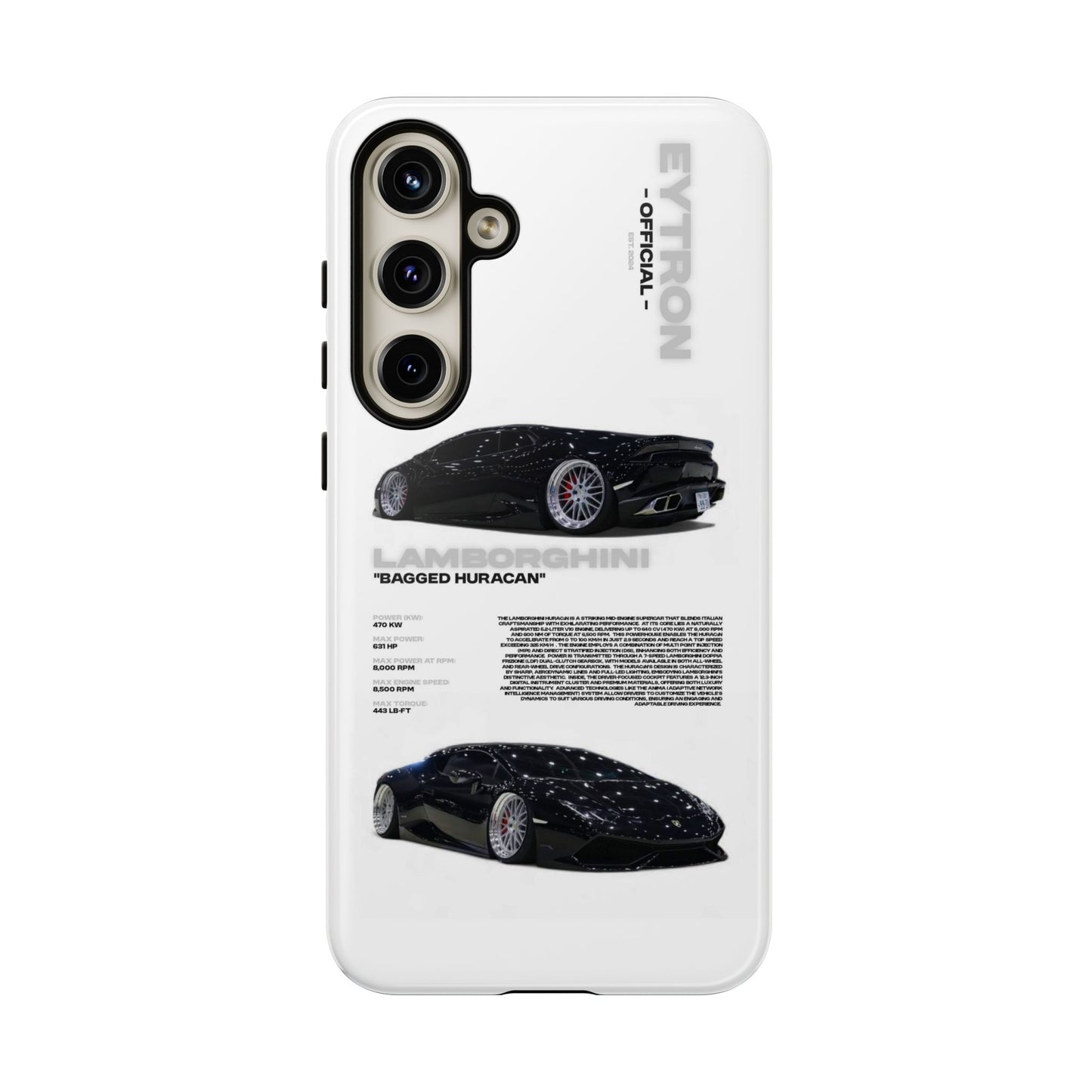 "Bagged Huracán" Sturdy Case