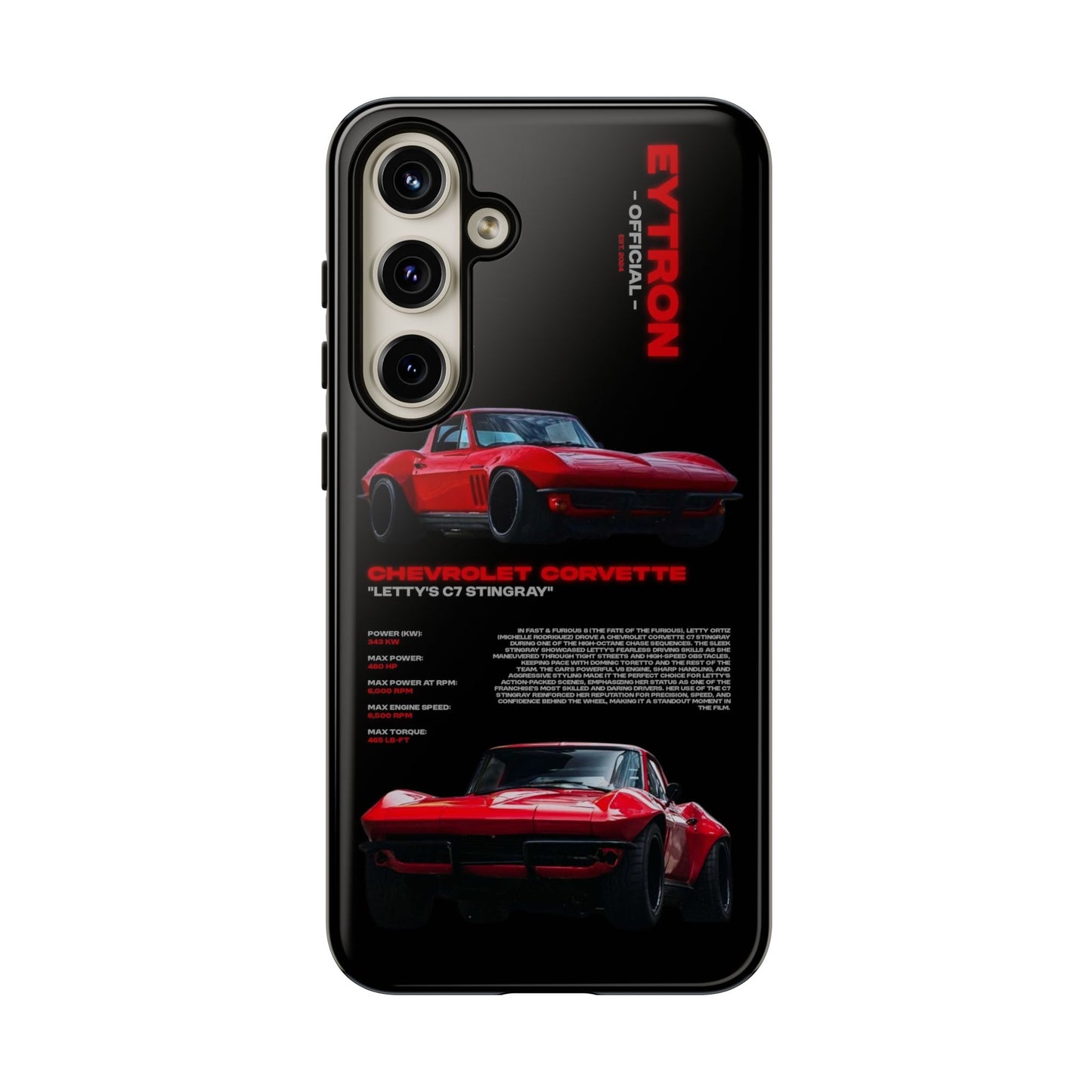 "Letty's C7 Stingray" Sturdy Case
