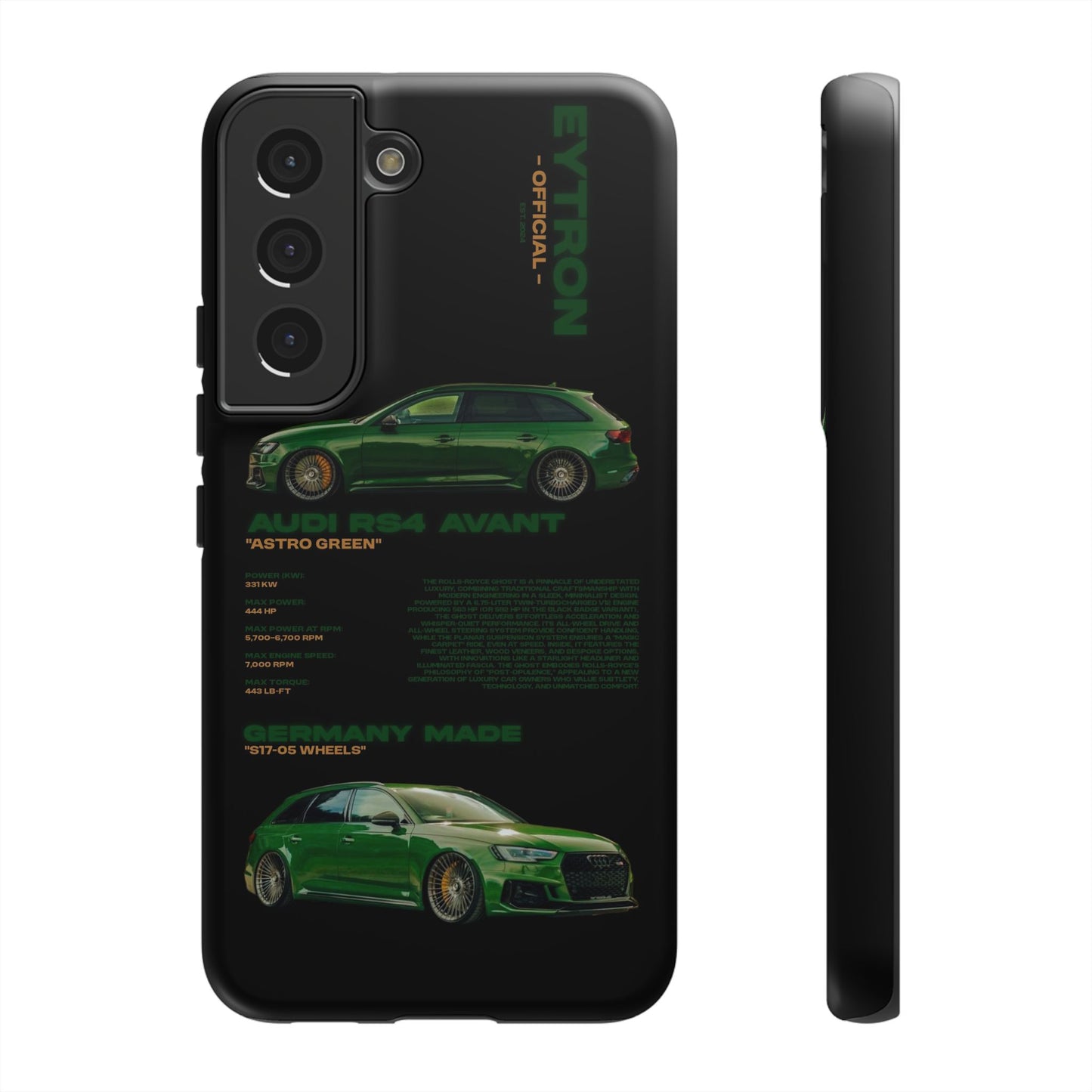 "Astro Green" Sturdy Case