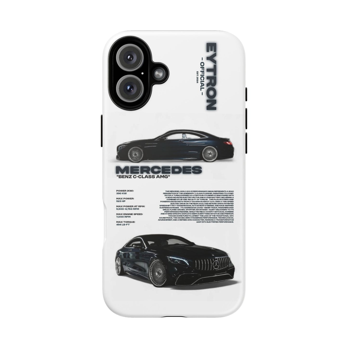 "Benz C-Class AMG" Sturdy Case