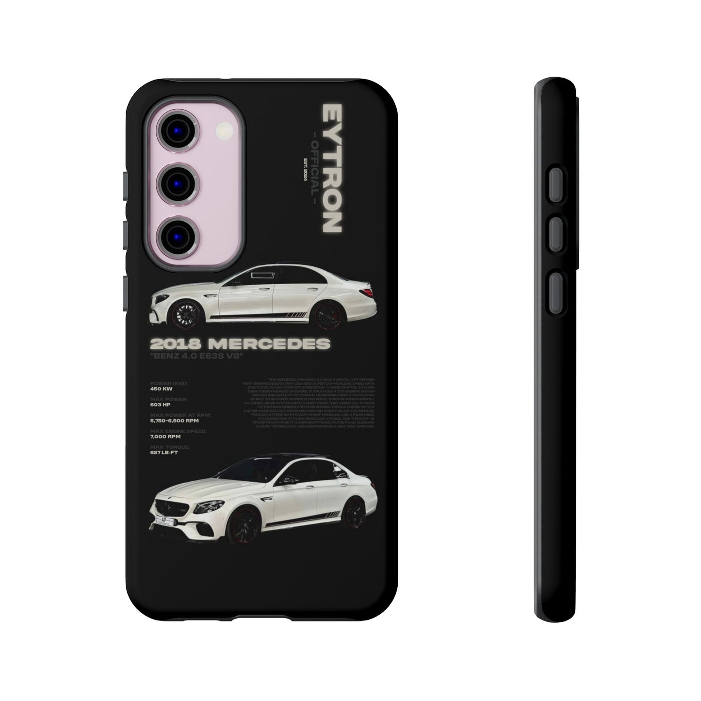 "Benz 4.0 E63S V8" Sturdy Case
