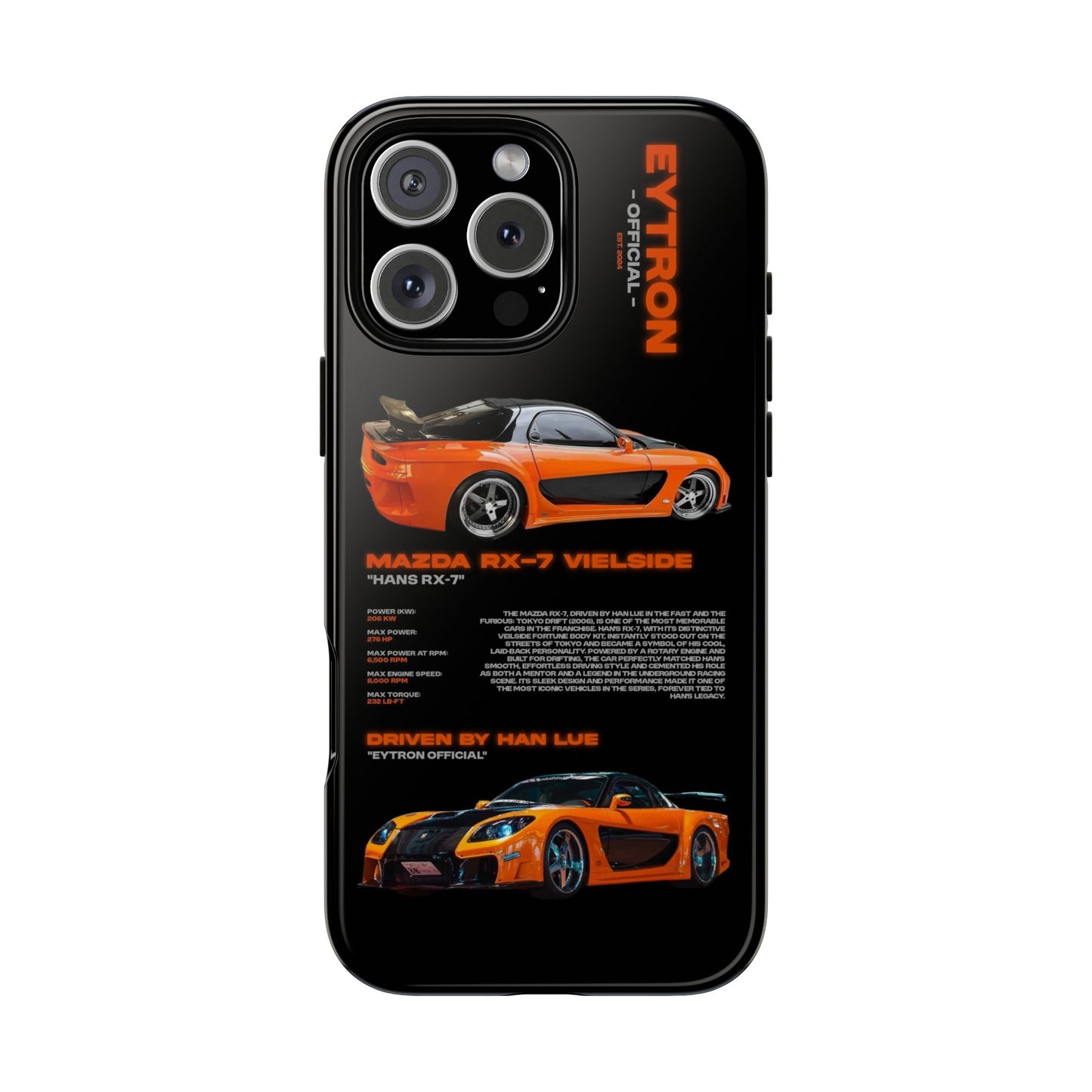 "Hans RX-7" Sturdy Case