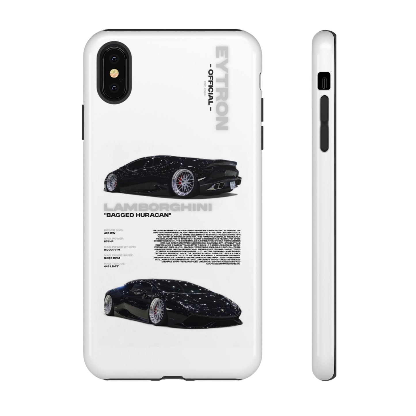 "Bagged Huracán" Sturdy Case