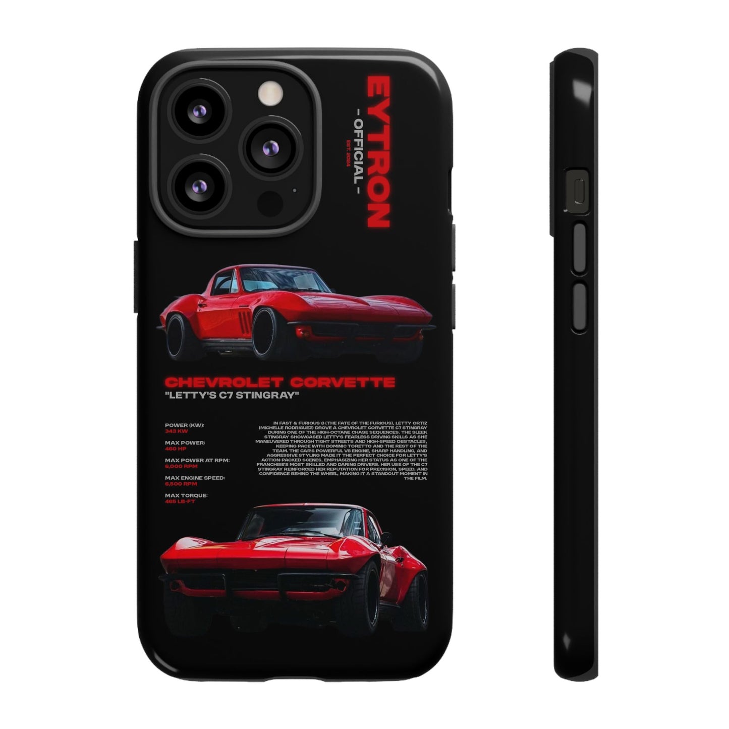 "Letty's C7 Stingray" Sturdy Case