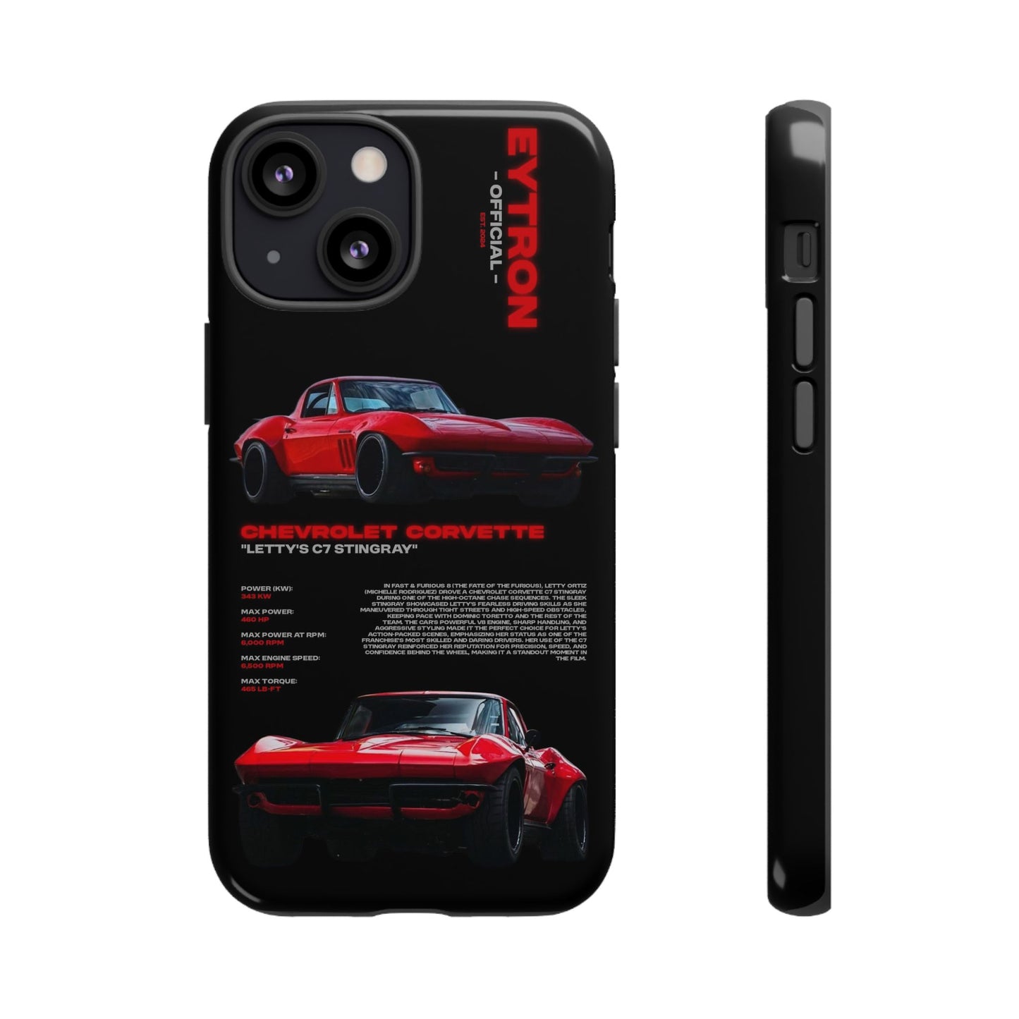 "Letty's C7 Stingray" Sturdy Case