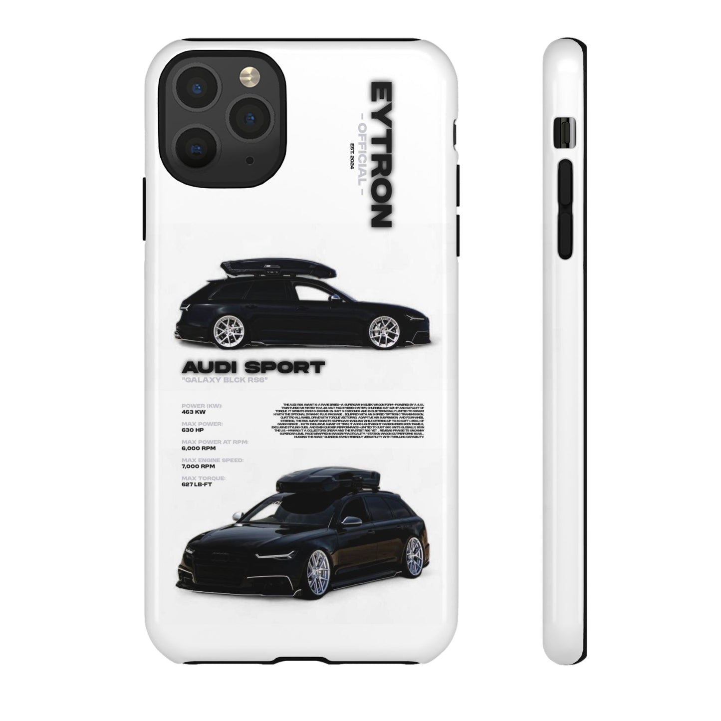 "Galaxy BLCK RS6" Sturdy Case