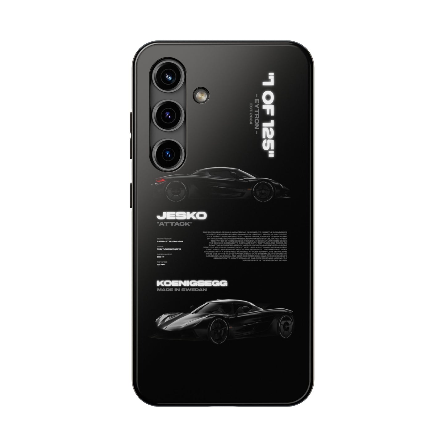 "Black Ghost" Tough Case