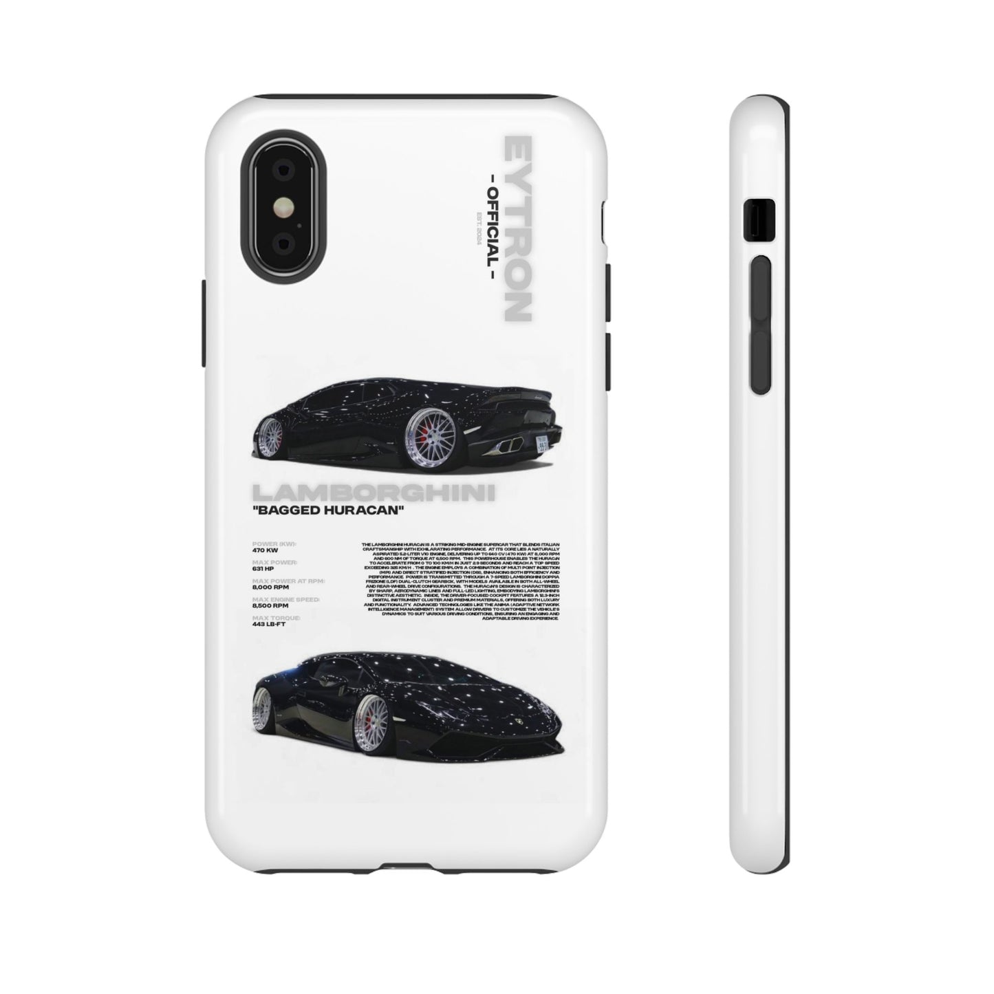 "Bagged Huracán" Sturdy Case