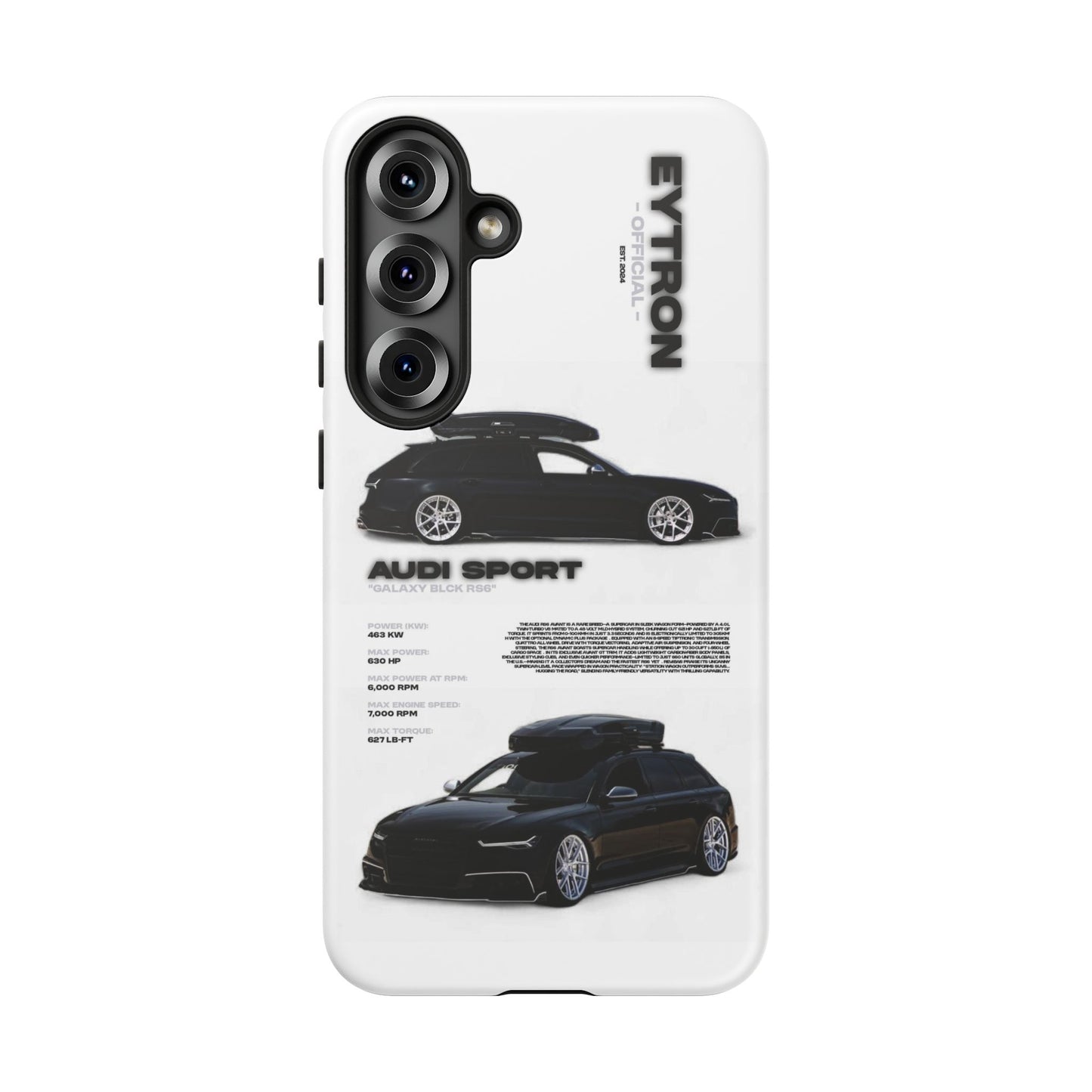 "Galaxy BLCK RS6" Sturdy Case